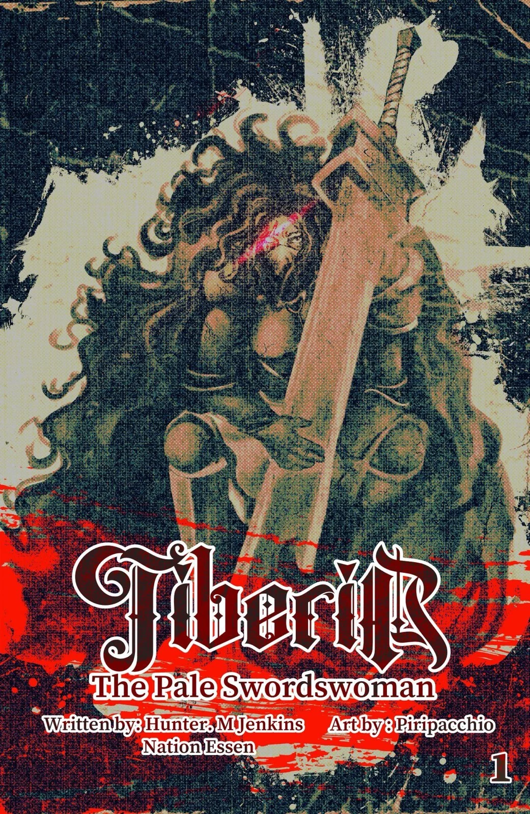 Tiberia The Pale Swordswoman: Issue one
