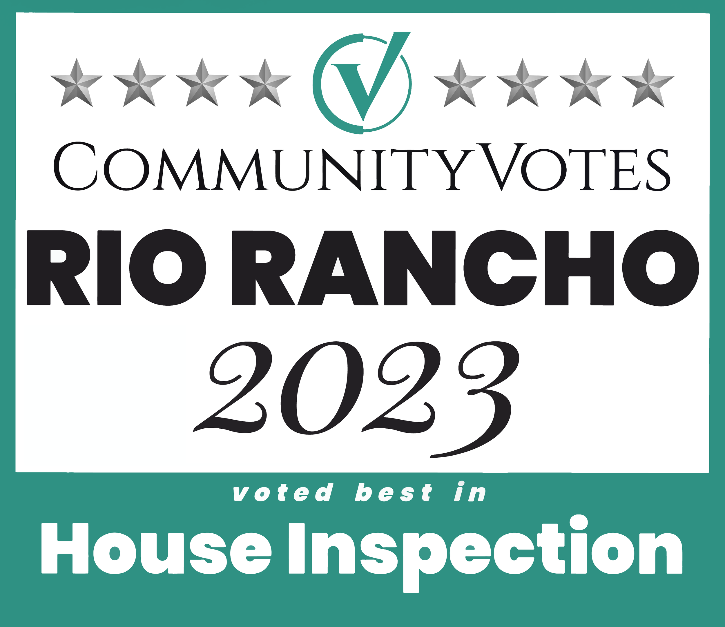 Quail Creek Home Inspections, Voted best in Home Inspections in Rio Rancho NM, 2023.
