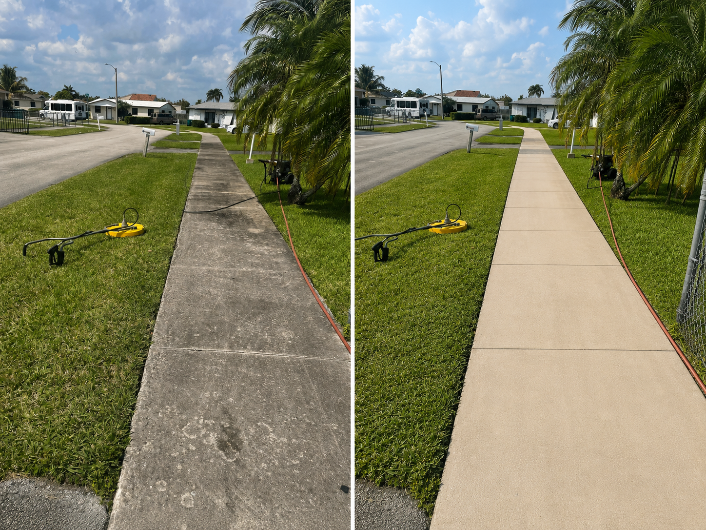 sunguard power wash pressure washing driveway honestead florida.png