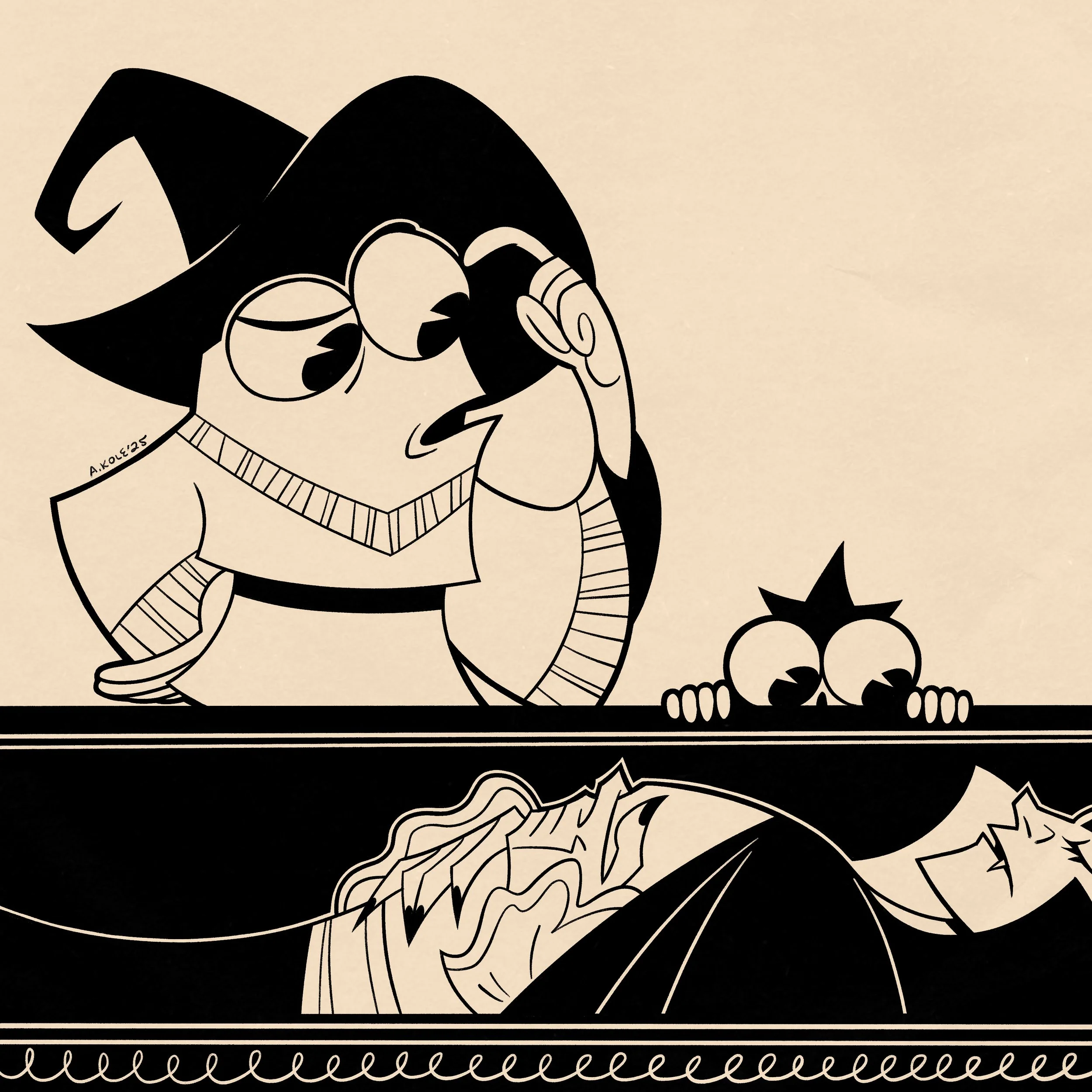 Day 14 Prompt: Trunk "Frogward could have sworn this trunk was empty..."