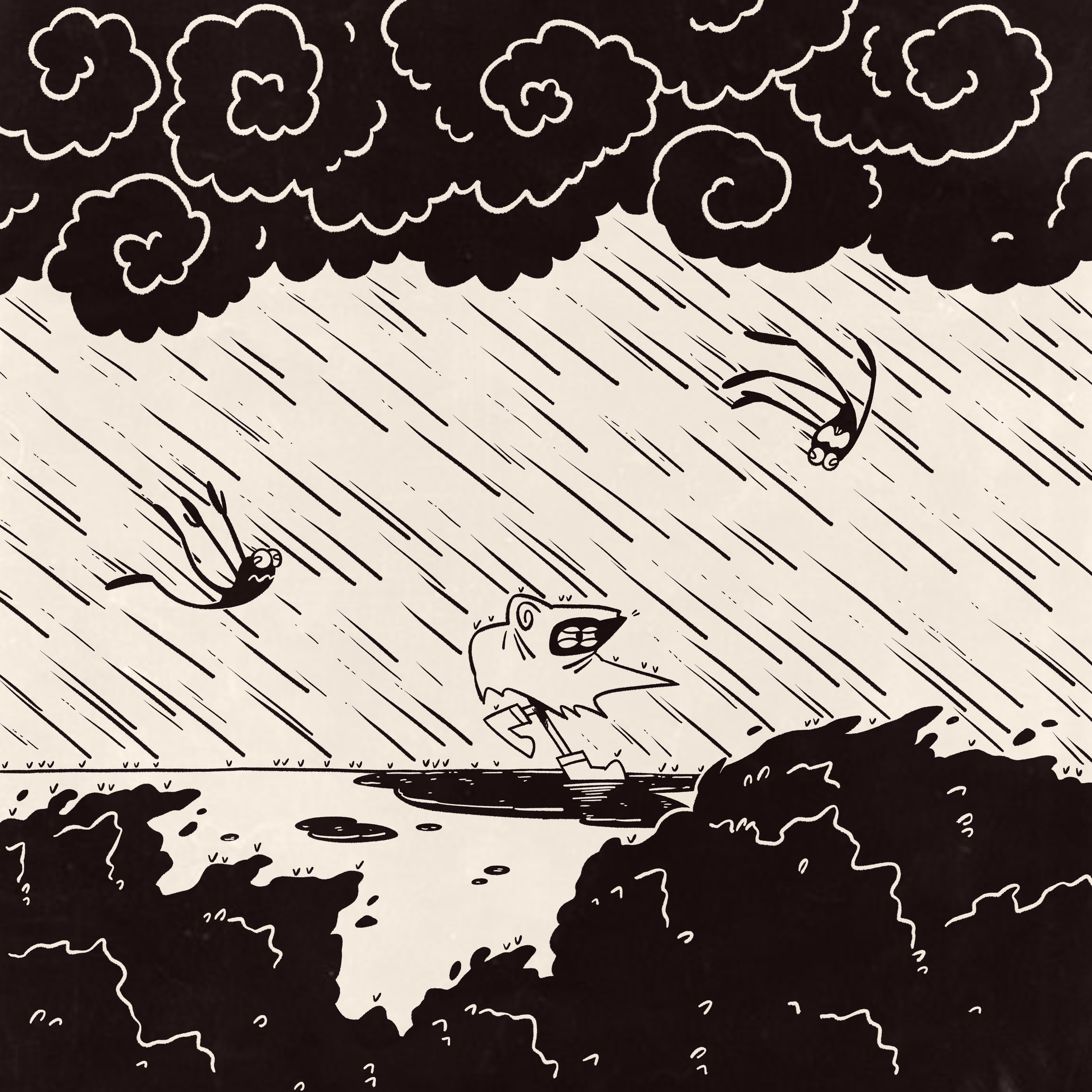 Day 18 Prompt: Drive
"Not even zombies can stand against the driving rain"