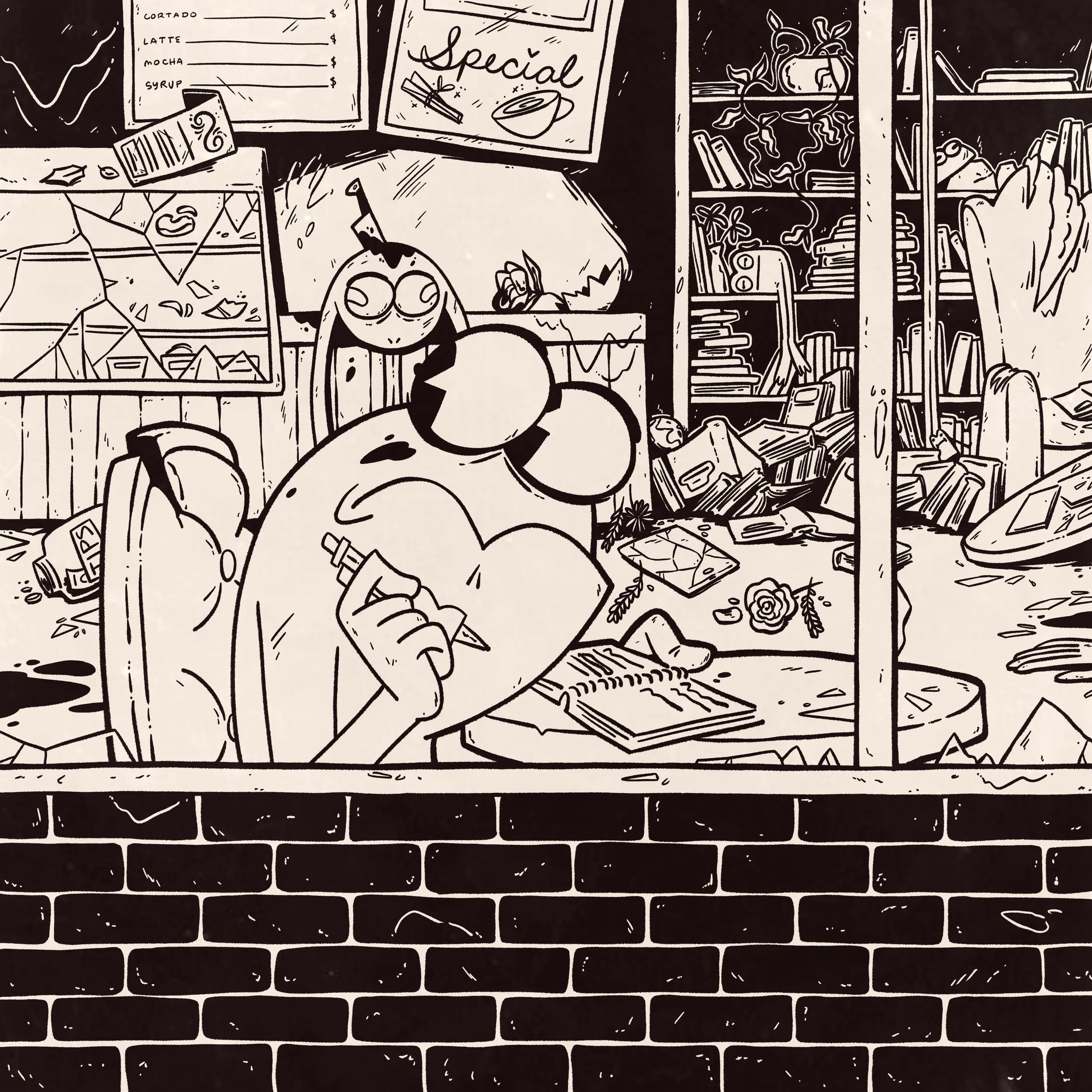 Day 17 Prompt: Journal
"Gotta log every day of the apocalypse"