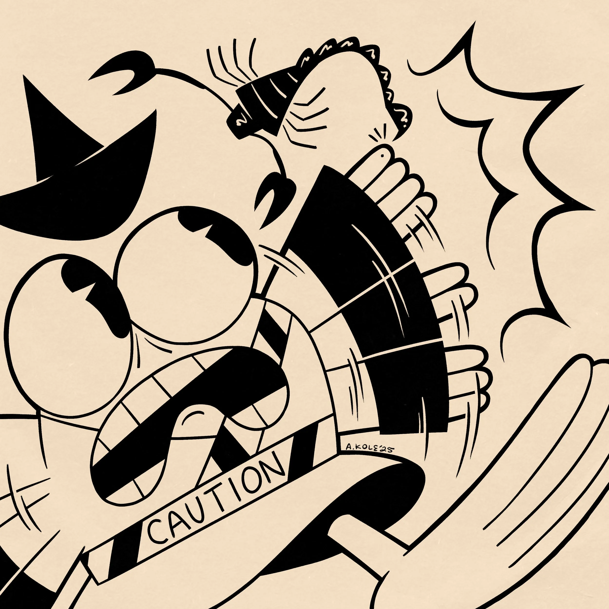 Day 11 Prompt: Sting "Watch the stinger!"