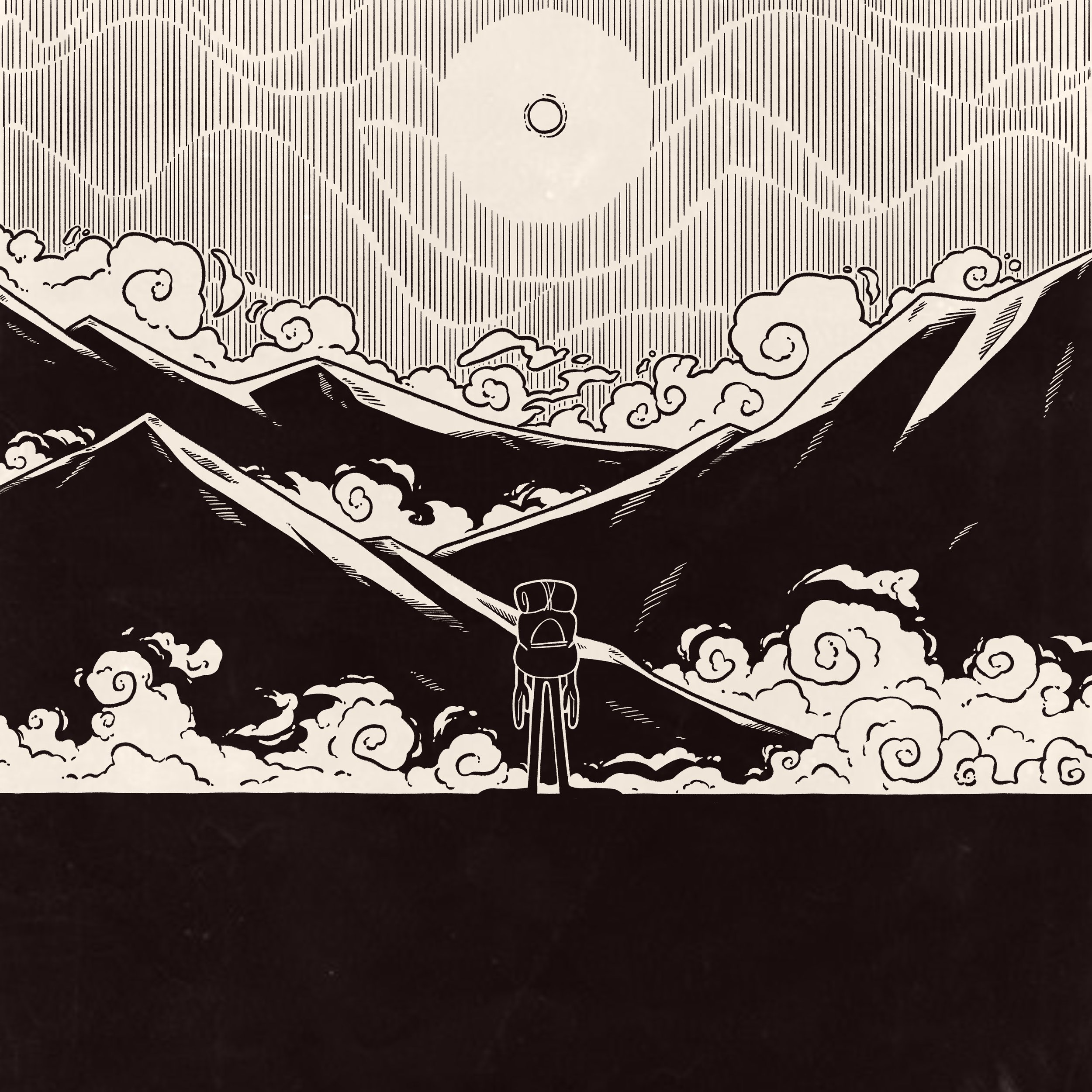 Day 13 Prompt: Horizon
"No zombie can ruin this great view"