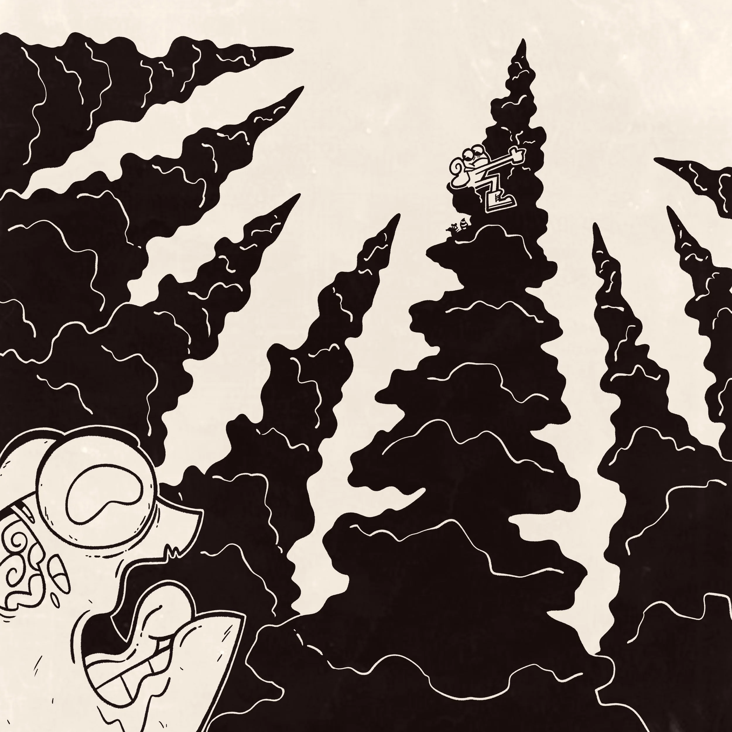 Day 24 Prompt: Expedition
"Expedition... up a tree away from zombies!"