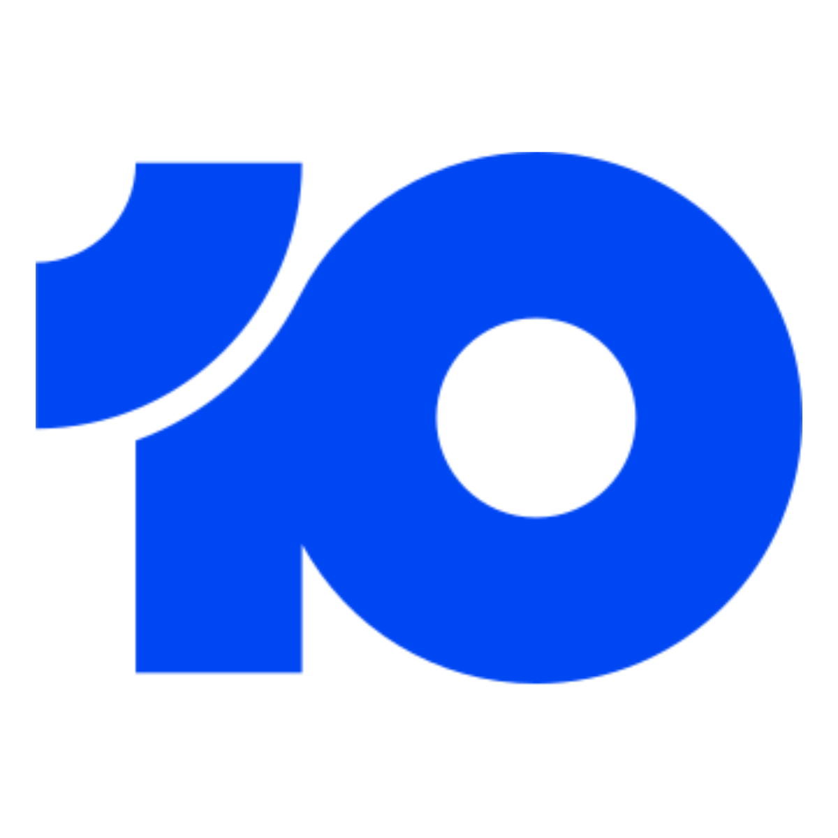 Blue radio station logo with the number 20 in bold style.