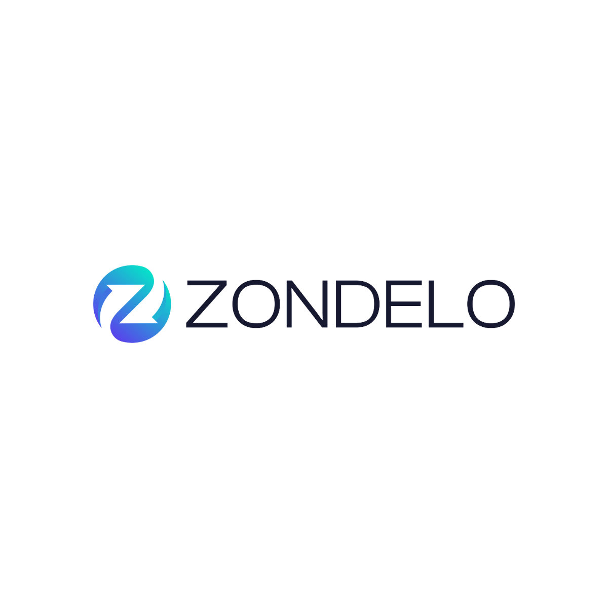 ZONDELO logo with a stylized 'Z' inside a circular gradient icon, next to the brand name in black text.