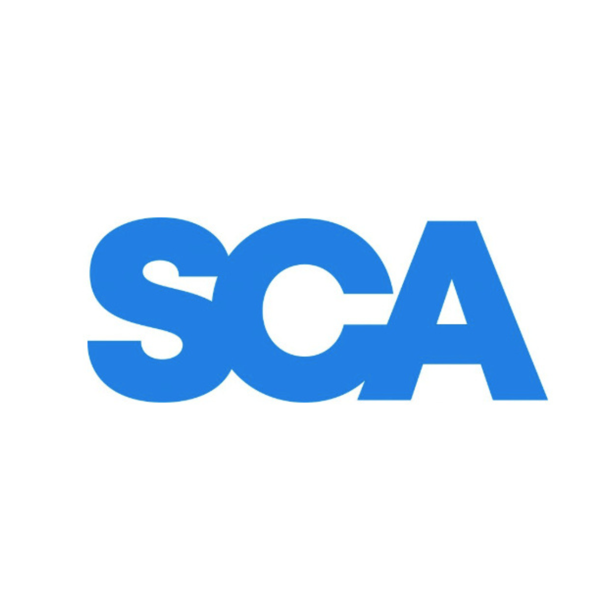 SCA logo in blue text on a white background.