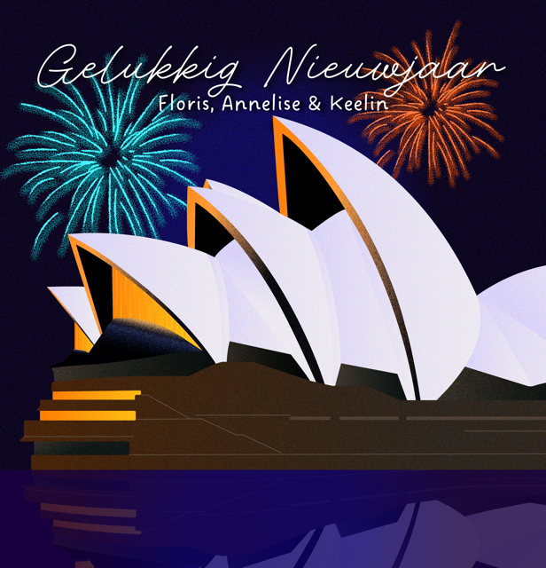 Digital New Years Card