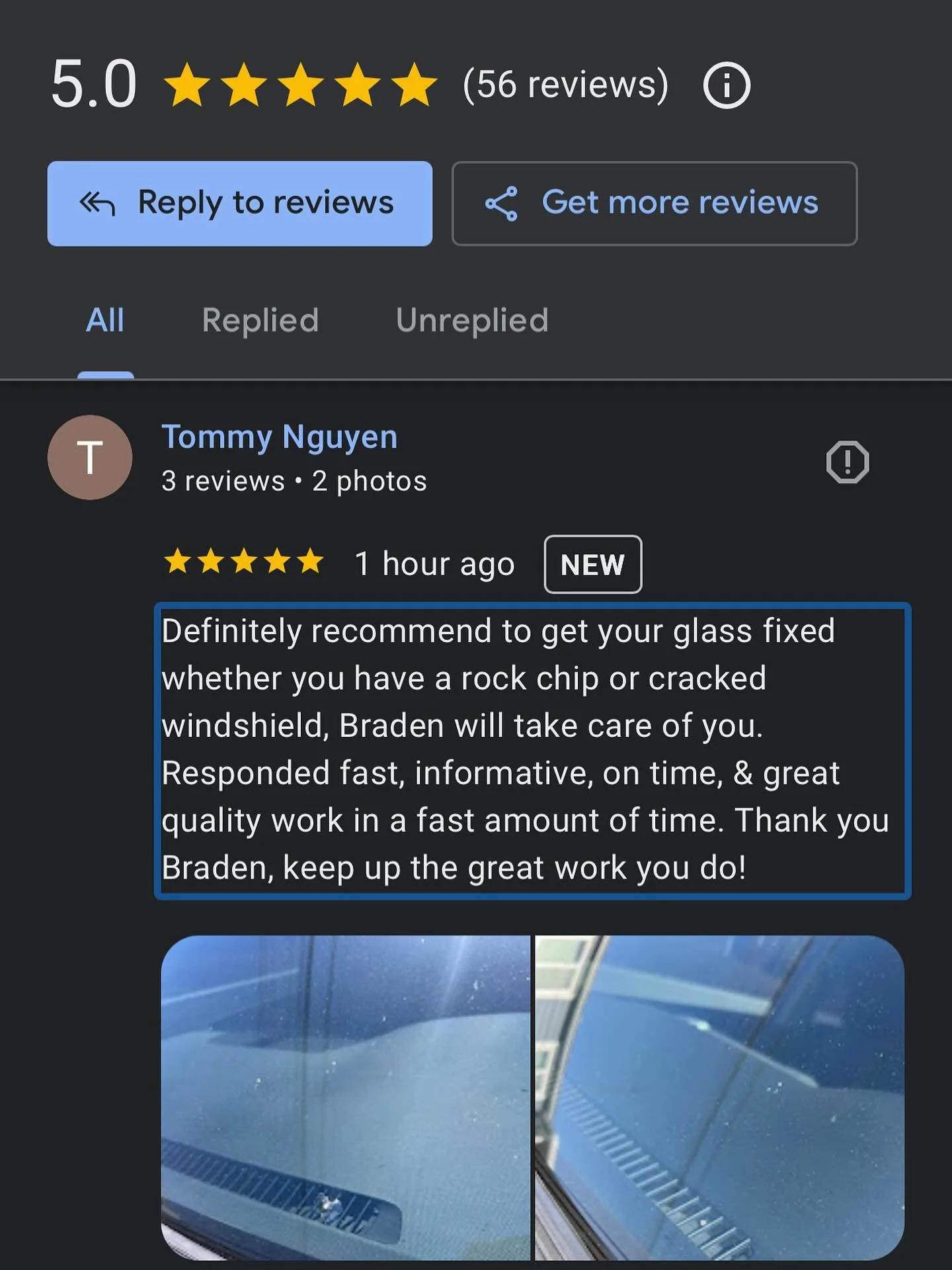 Send a message or call (760) 855 7390 to save your windshield! 
-
-
-
On the Go Windshield Repair! 
#rockchip #rockchiprepair #sandiego #windshieldrepair #saveyourmoney #mobileservice