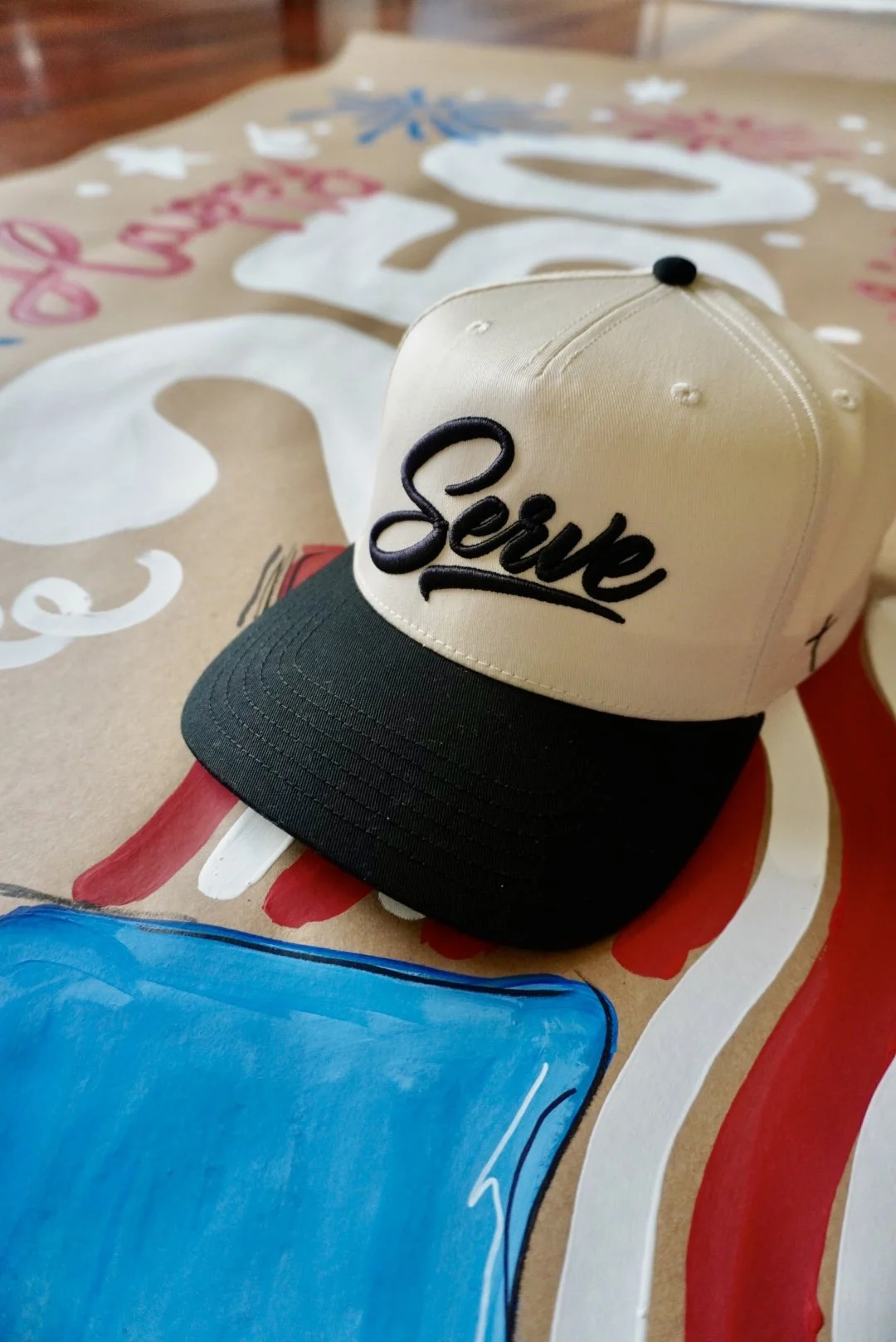 Cream Serve Hat