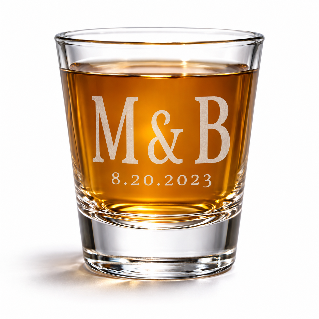 Initials & Date Set of 12