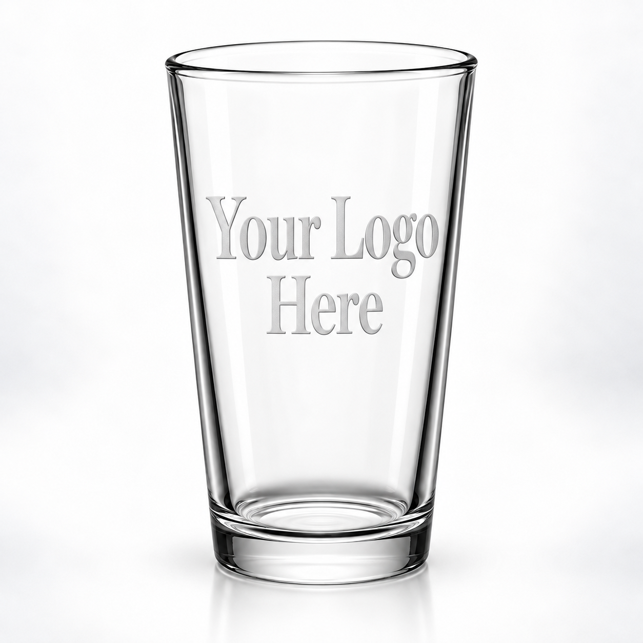 Custom Logo Pint Glasses – Upload Your Own Design
