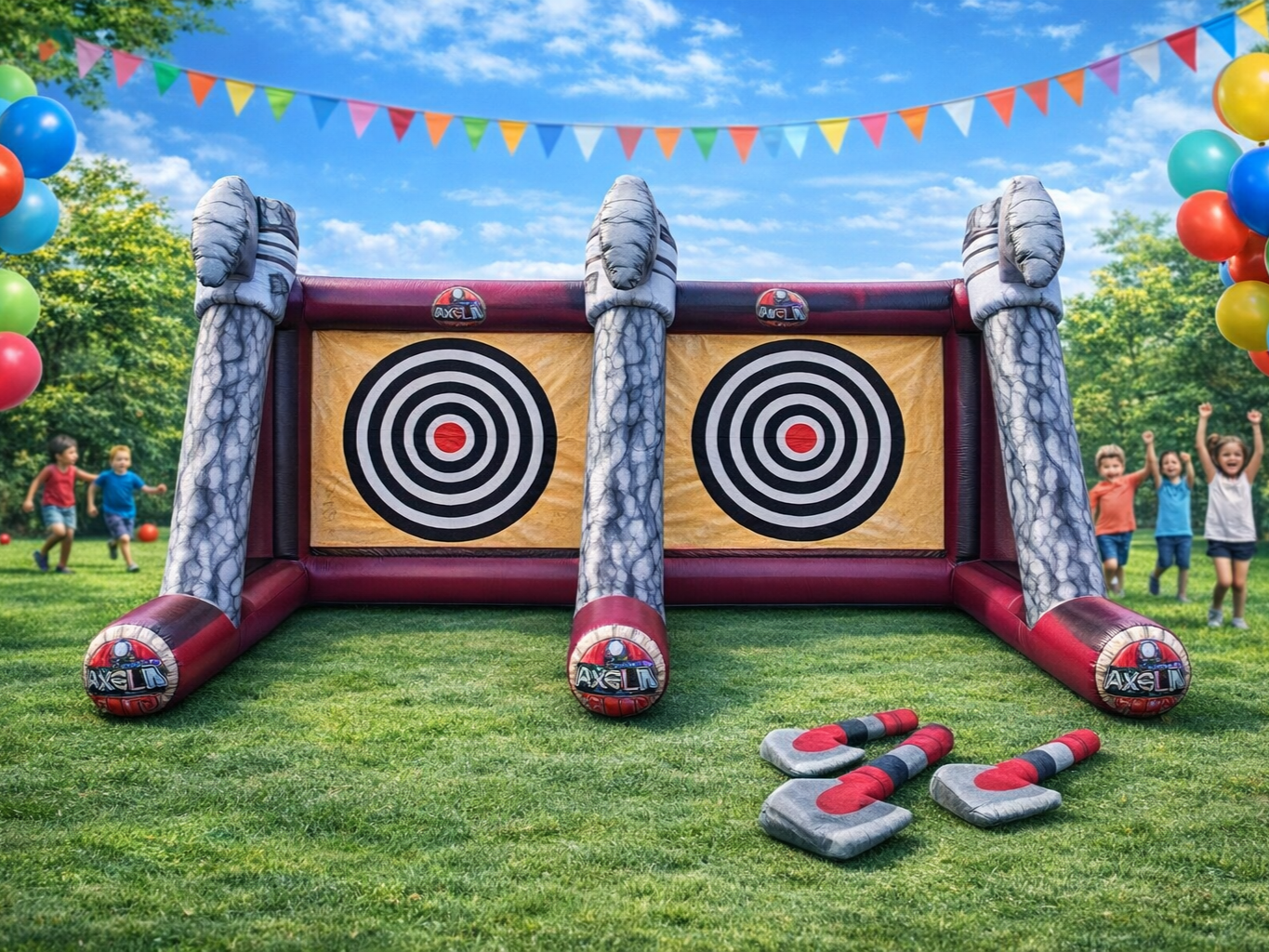 Inflatable Axe Throw Game
