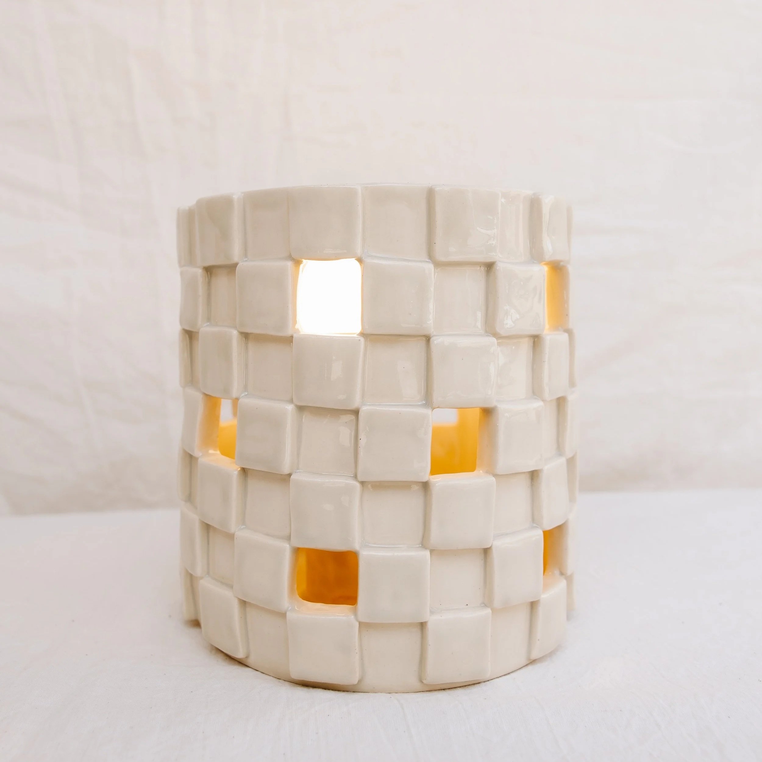 Checkered Lamp