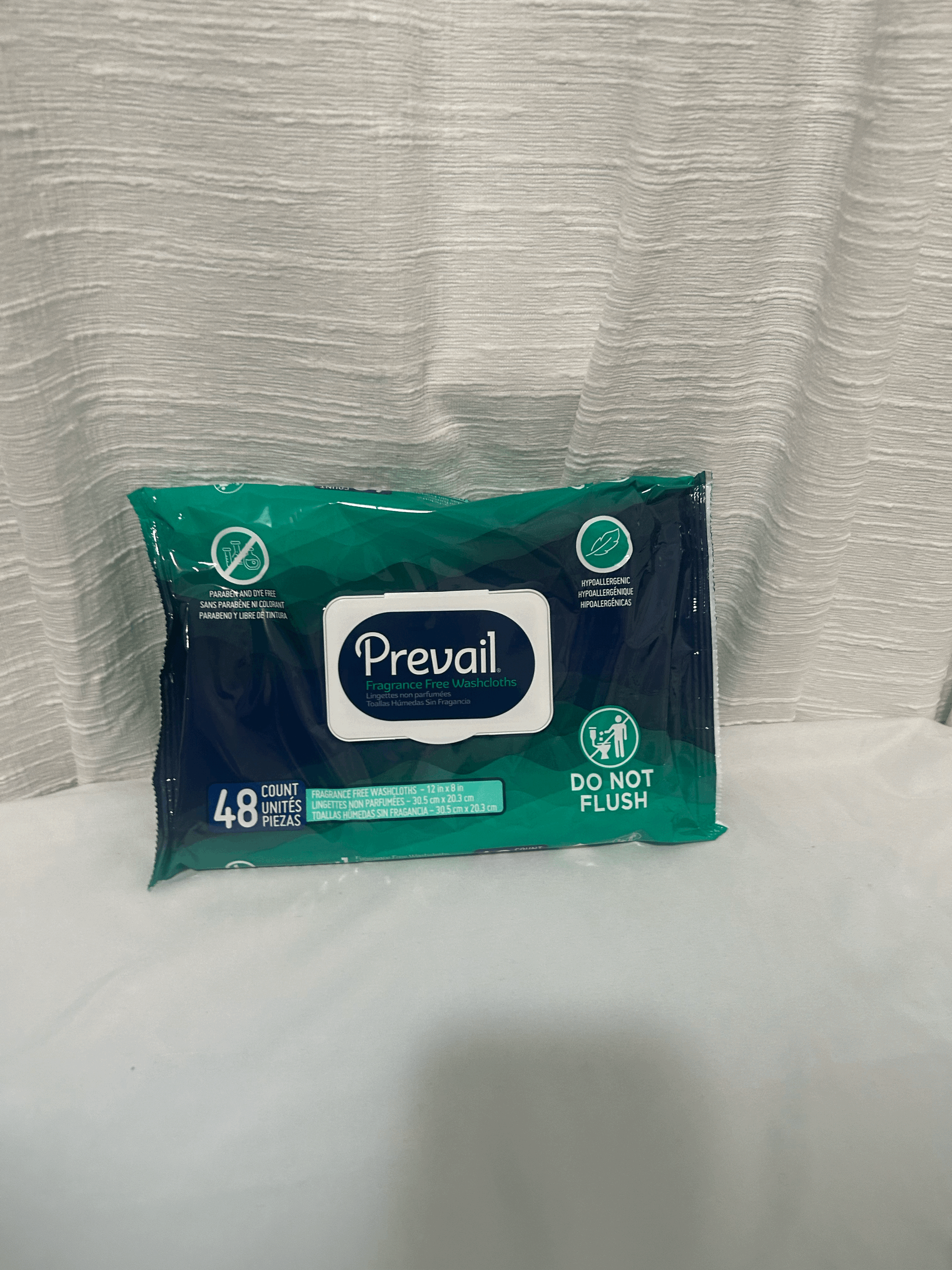 Prevail Fragrance-Free Washcloths
