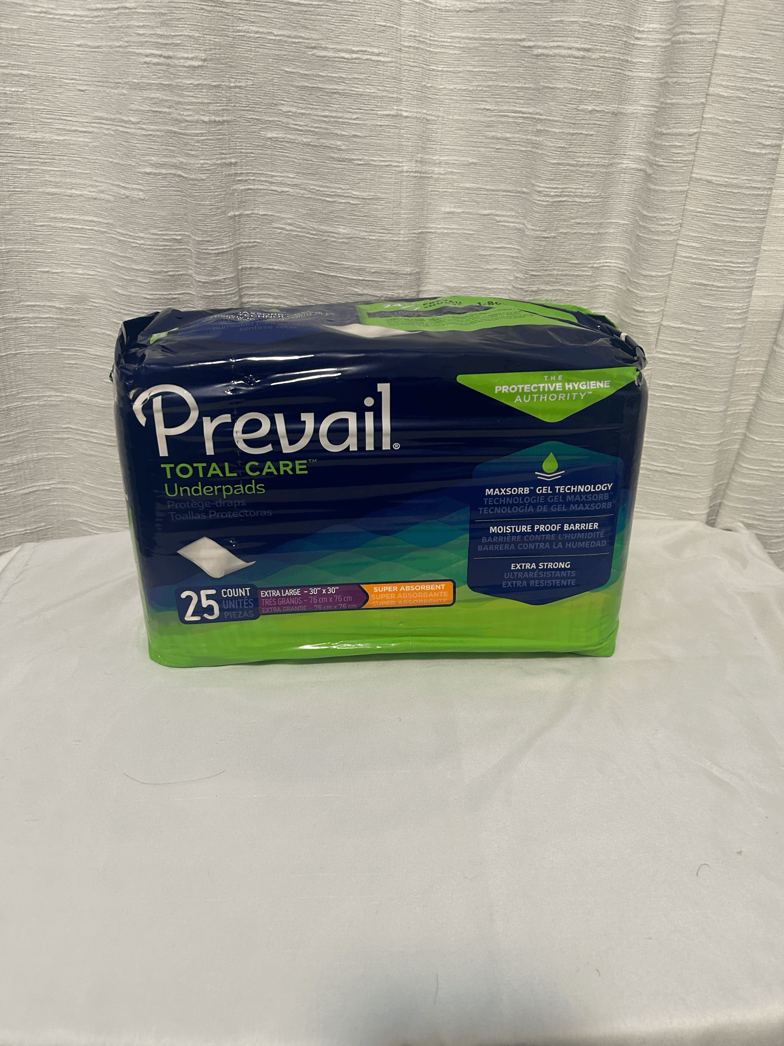 Prevail Total Care underpads ( bed Pads )