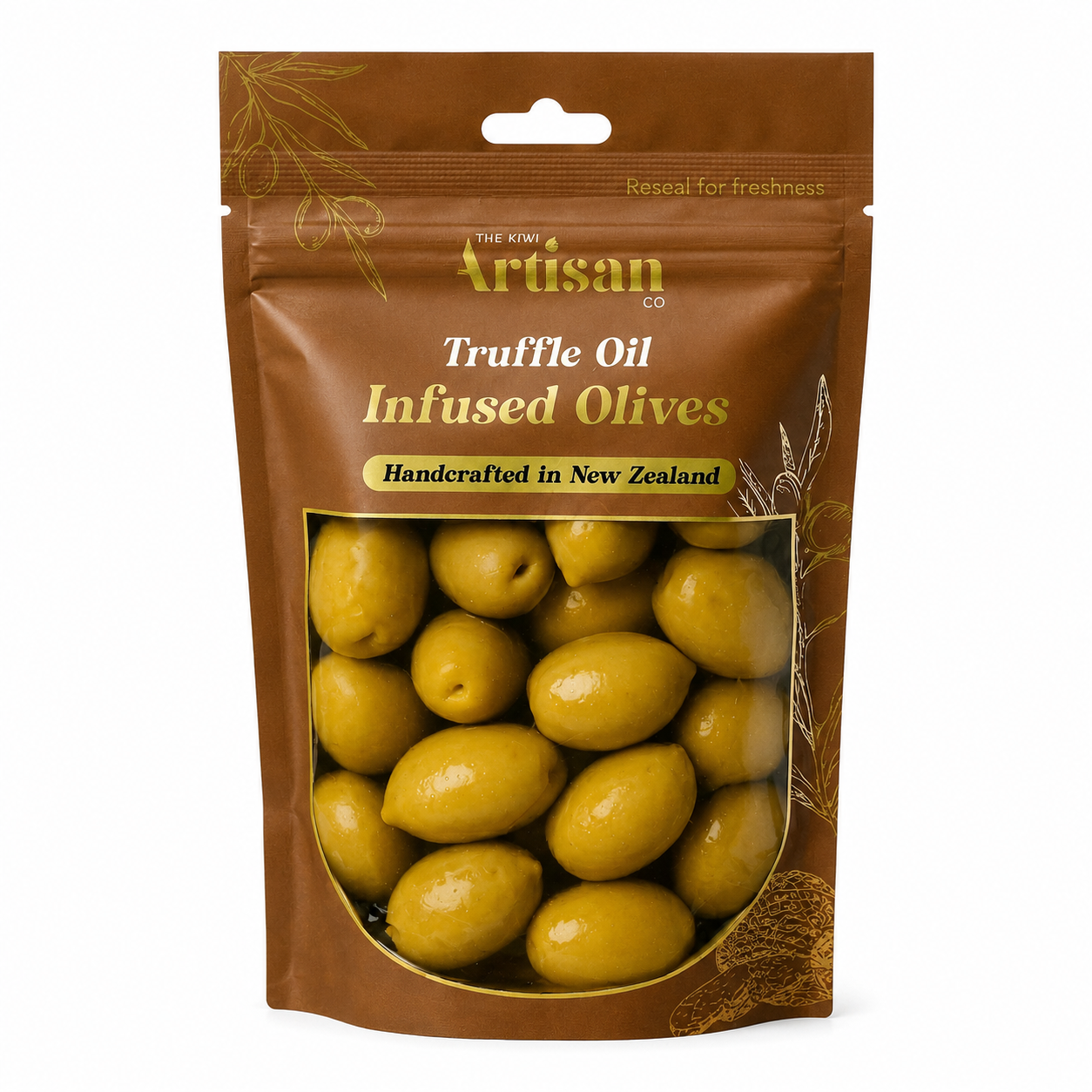 Truffle Oil Infused Olives 150g