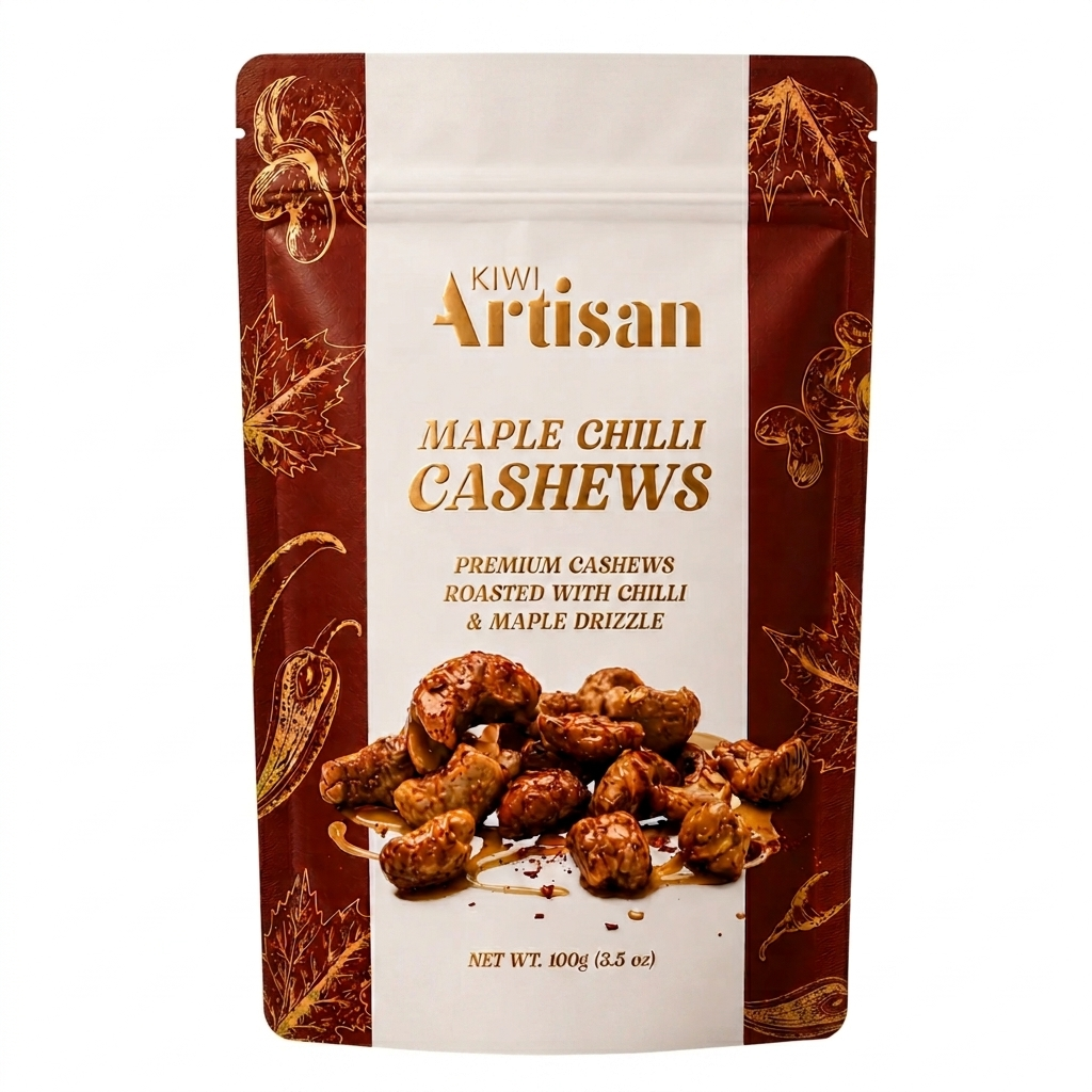 Maple Chilli Cashews 100g