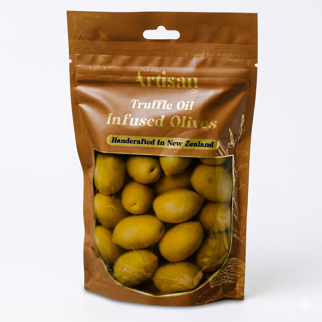 Truffle Oil Infused Olives 150g