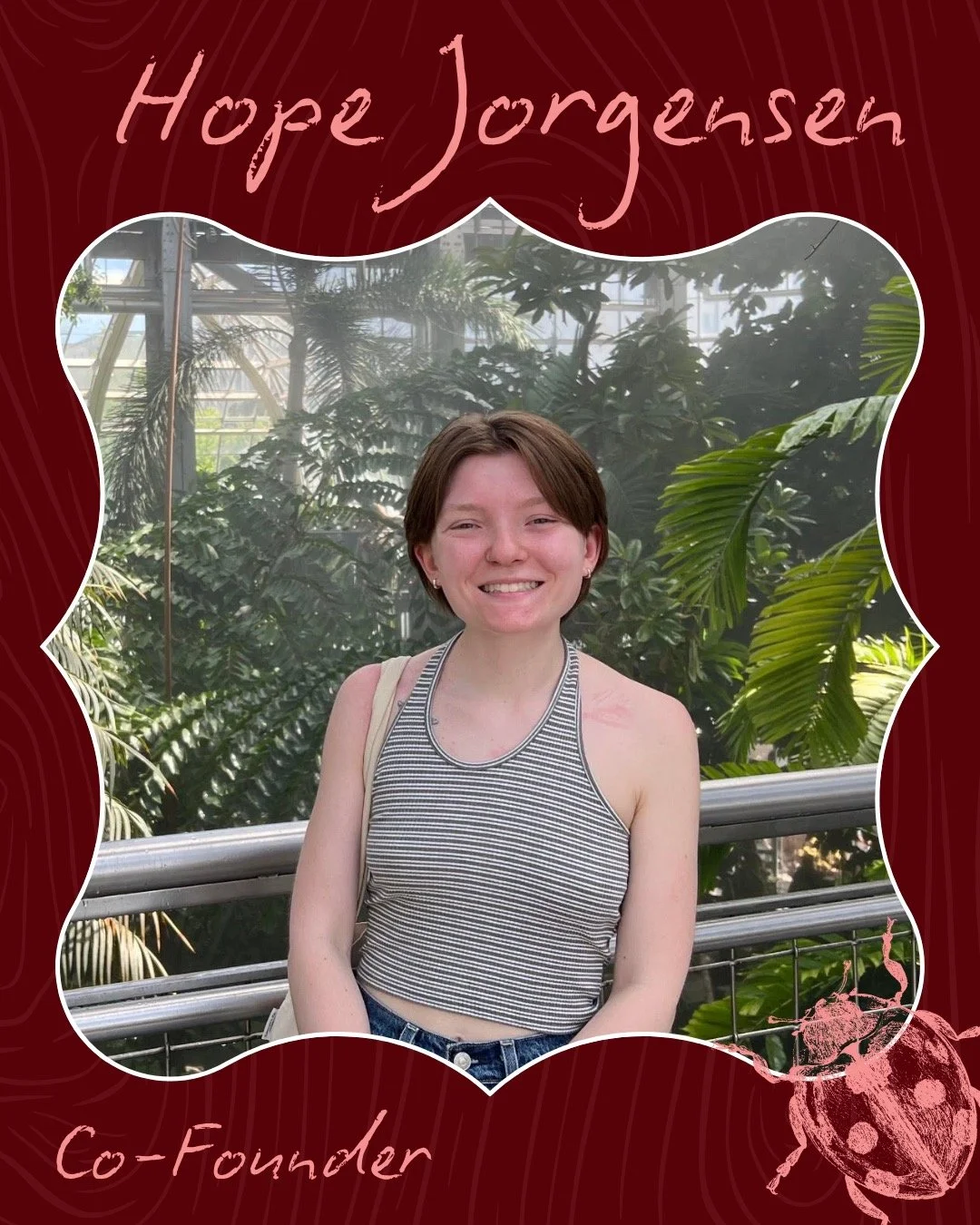 Meet our makers, part three. Hope Jorgensen is a speculative fiction writer and educator from Long Island, NY who is currently based in Washington, D.C. Their work has been published in @amlitmag and in hometown writing contests. They are a graduate 