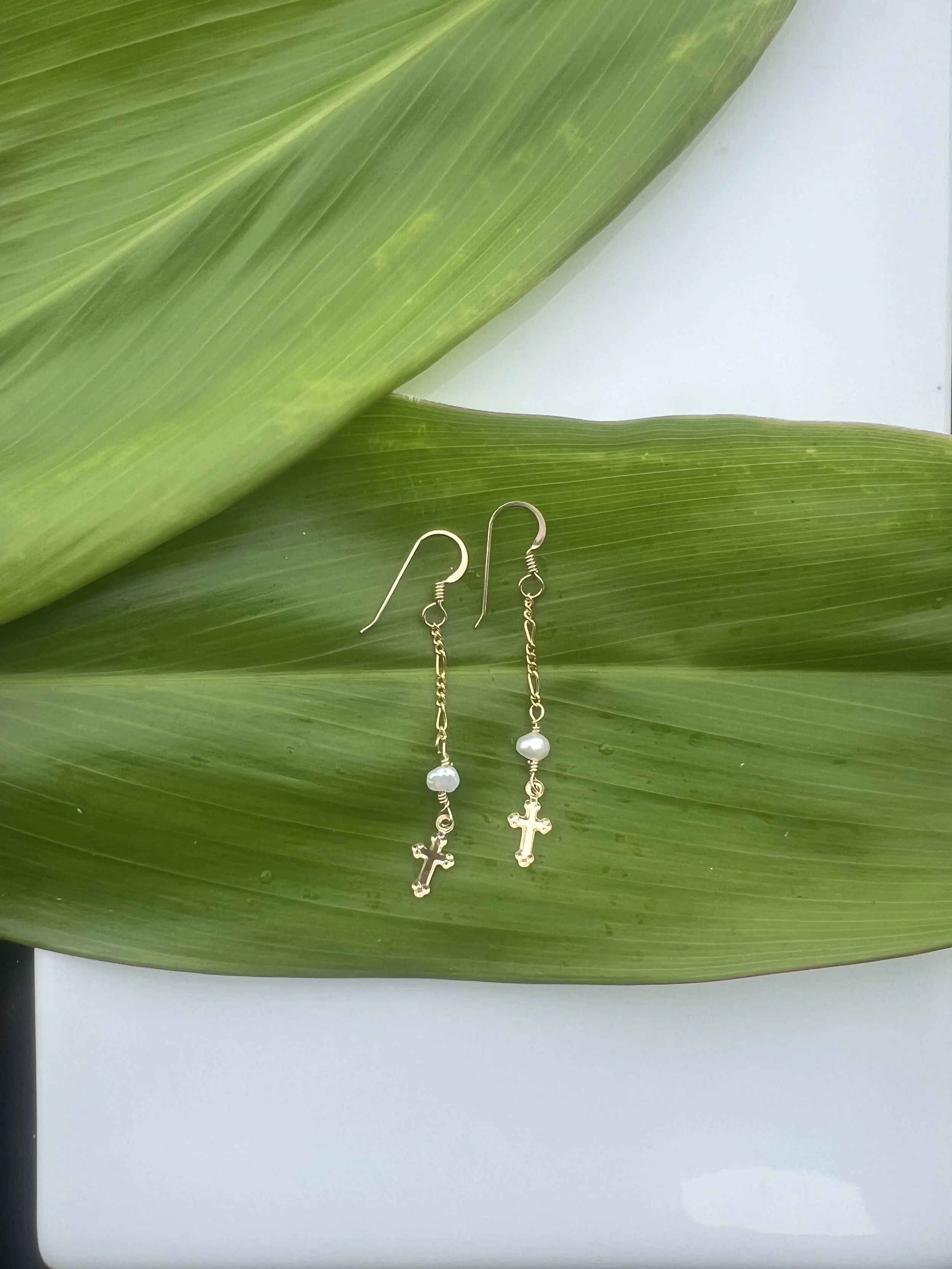 Cross Earrings