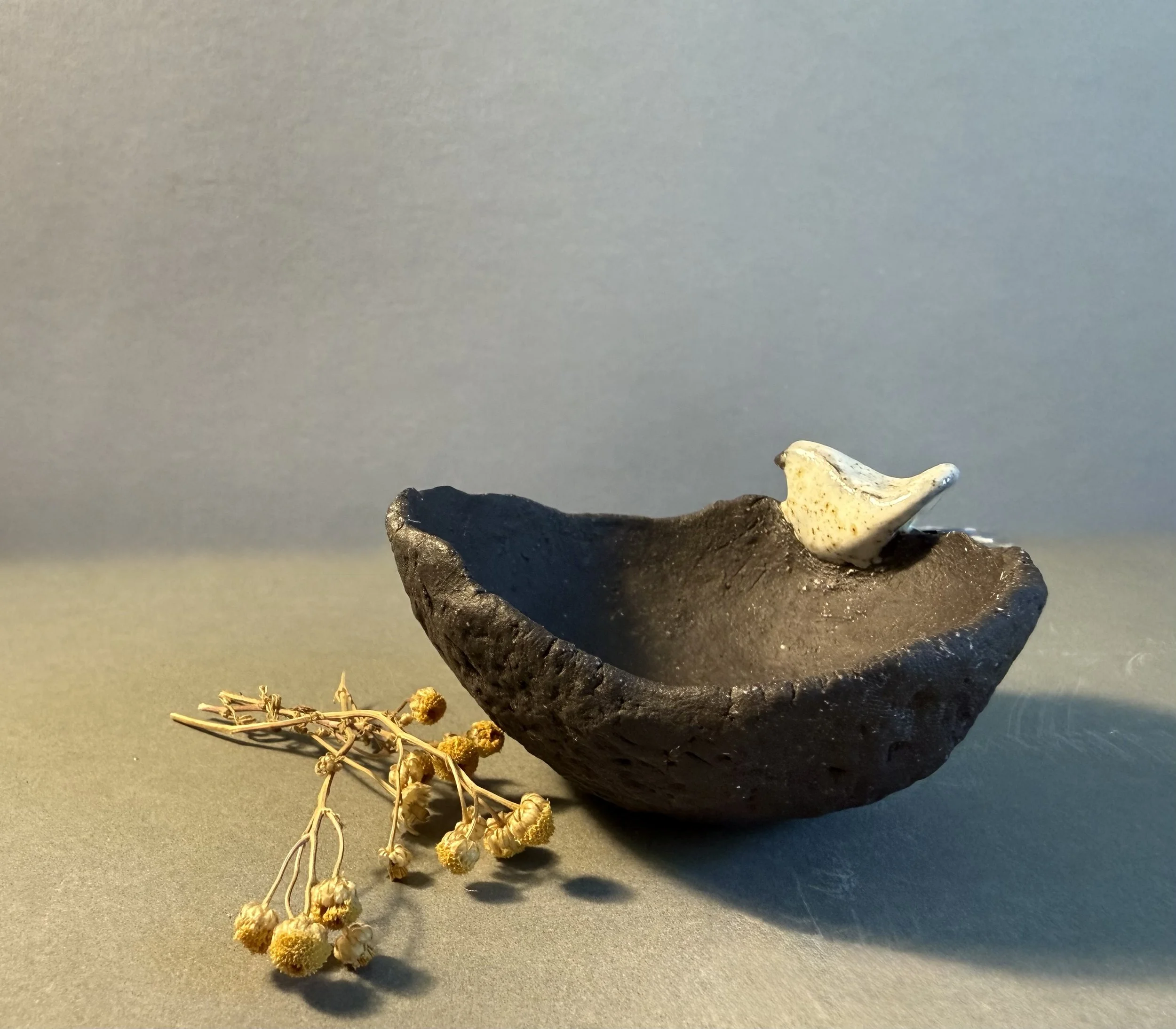 Resting Bird Keepsake Bowl