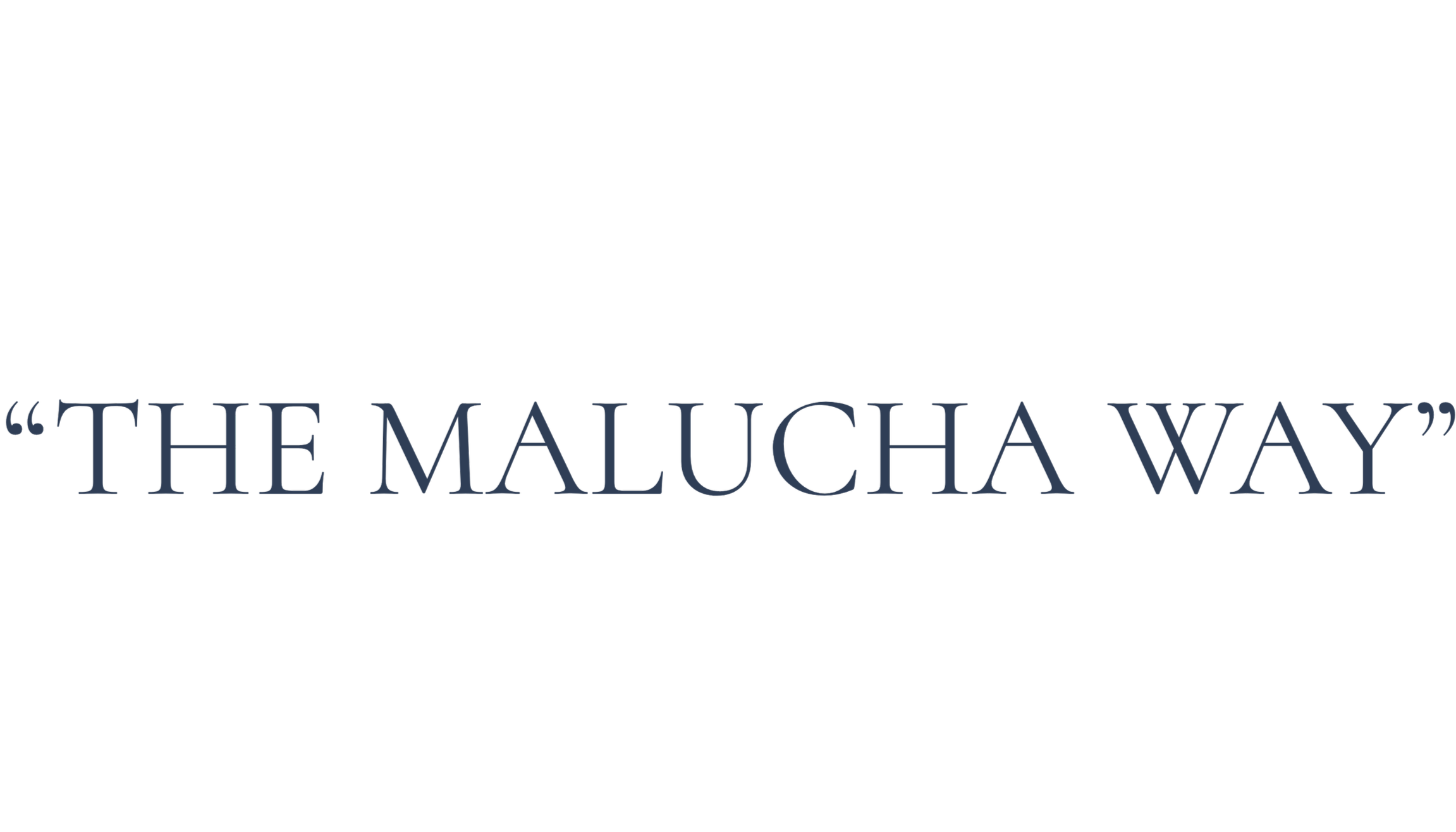 Logo of 'The Malucha Way' with a character illustration of a person sitting on a tree branch with a book.