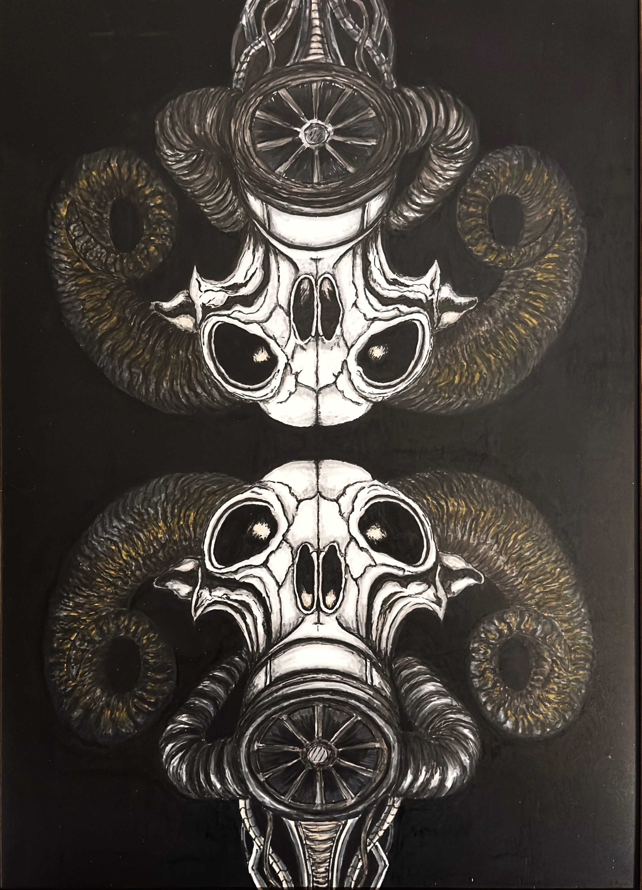 The Lovers
2026
Ink on paper
50x70