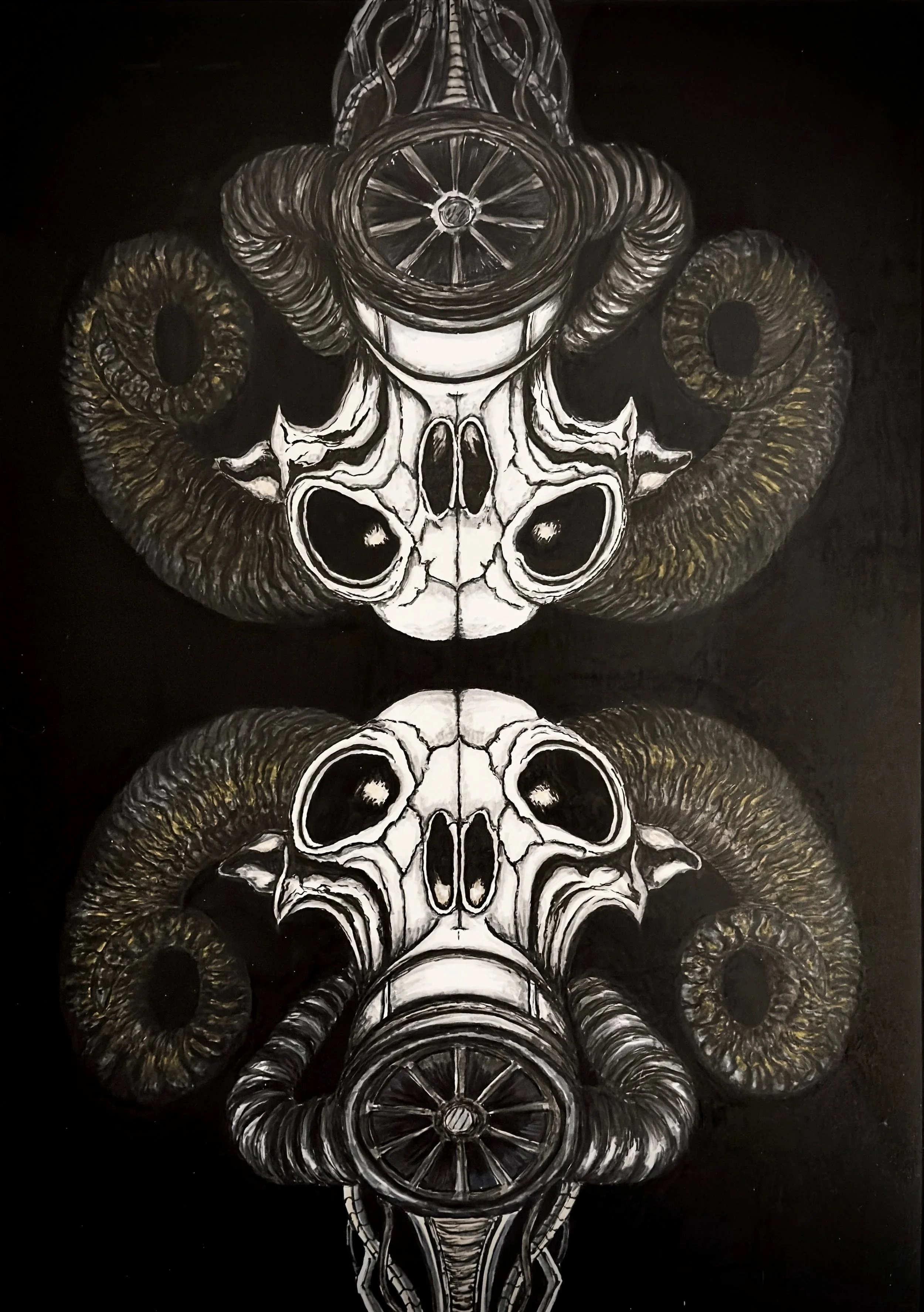 "The Lovers" 
2026
Ink on paper 
50 x 70 cm
Original drawing - available 