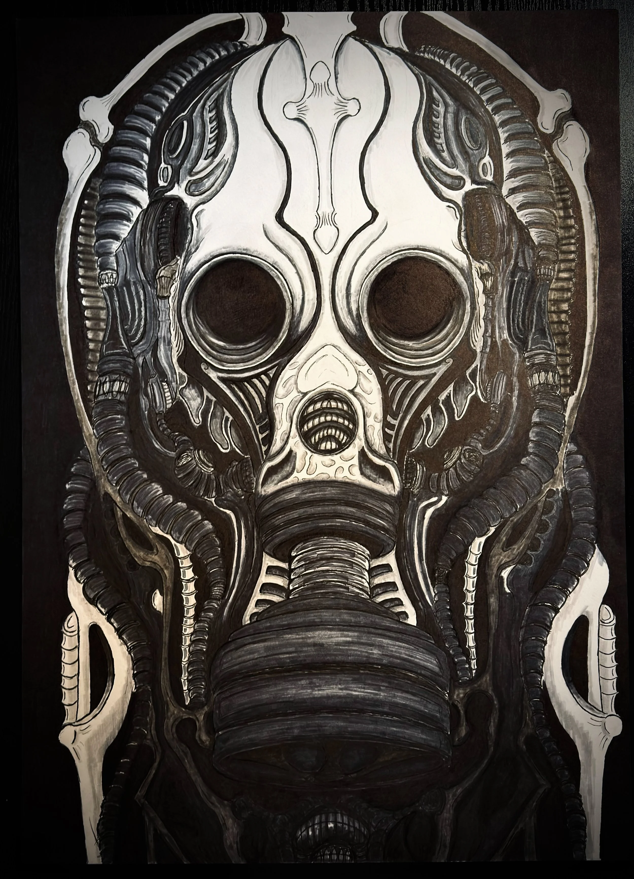 "In my Head"
2025
Ink on Paper 50 x 70 cm
Original drawing - available 