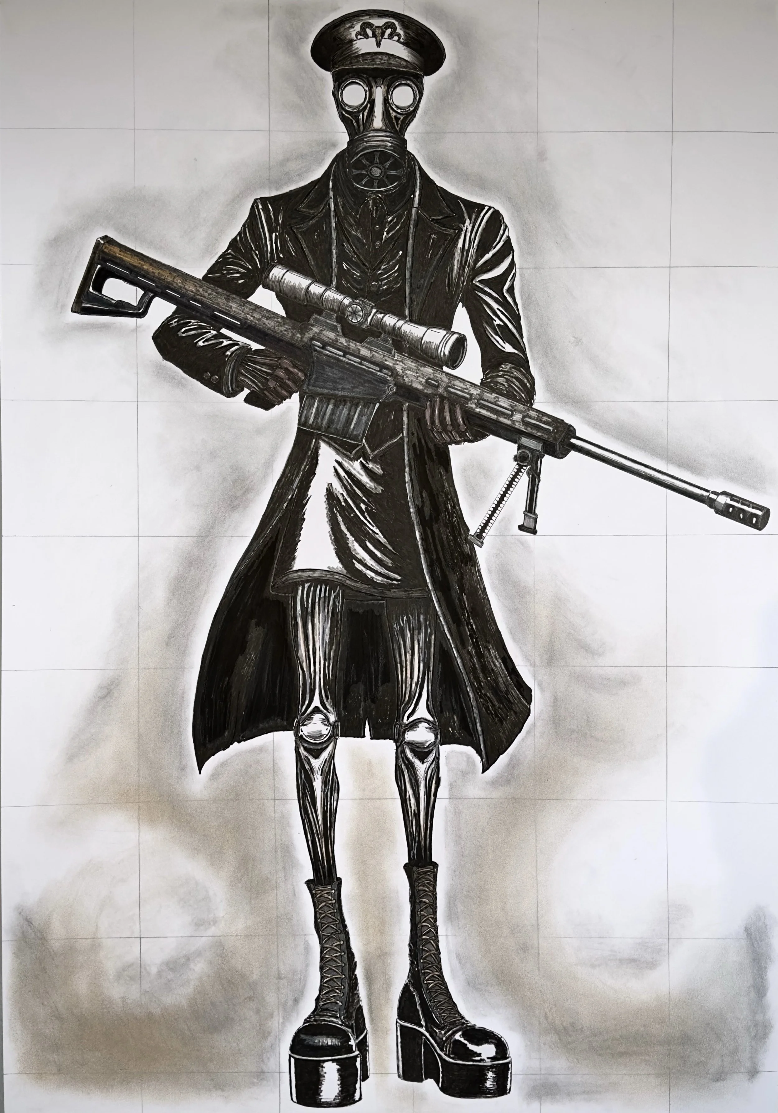 "In Your Heart"
2026
Ink on paper 70 x 100 cm
Original drawing - available 