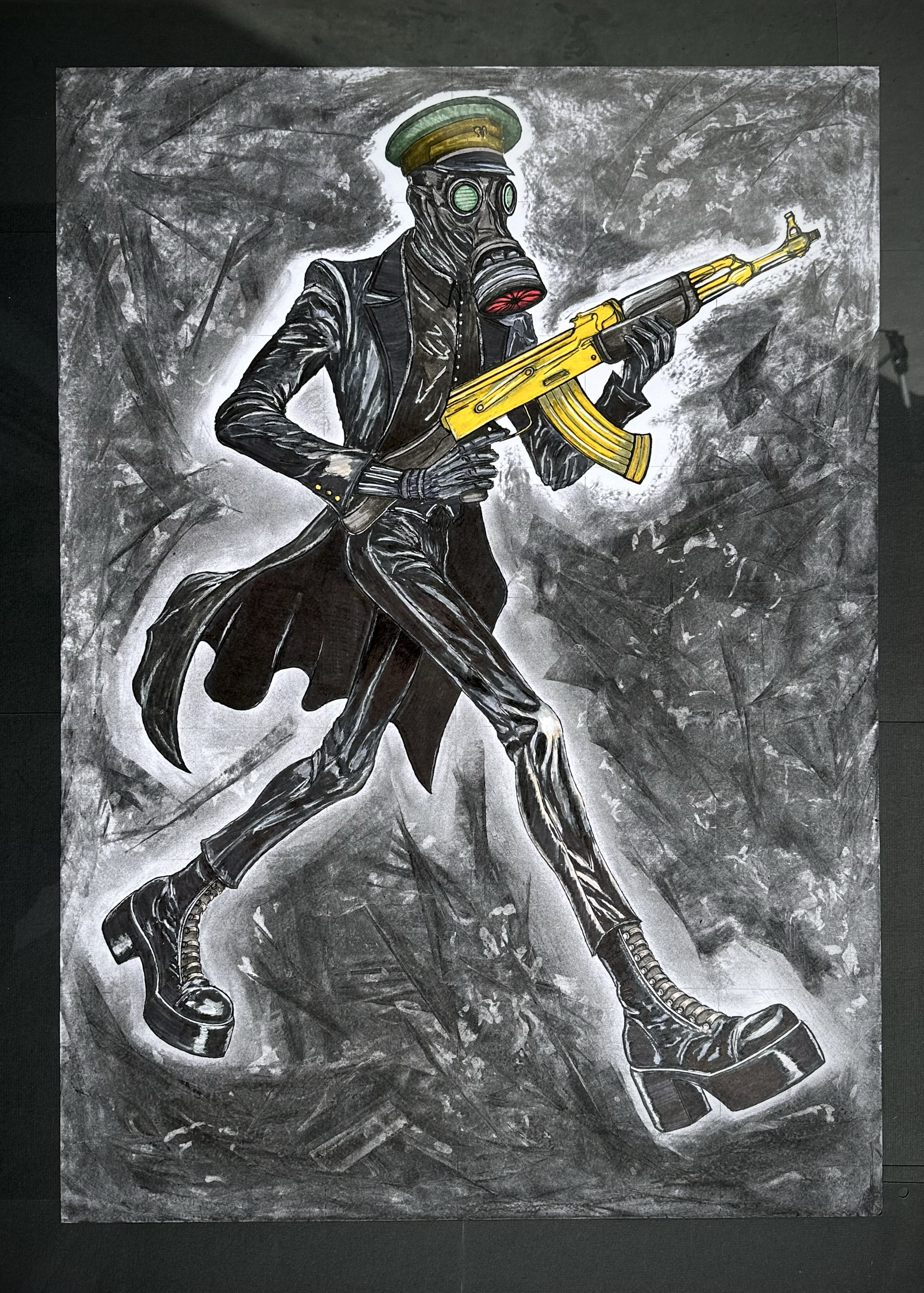 Machines
2026
Ink & mix media on paper
50x70