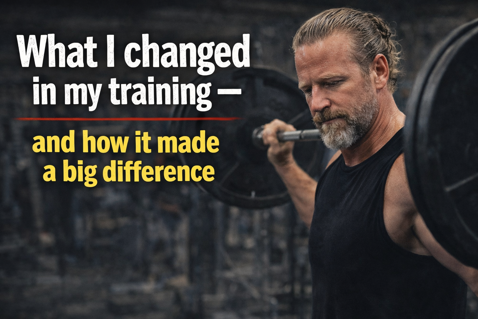 The Small Adjustments That Keep You Training After 40