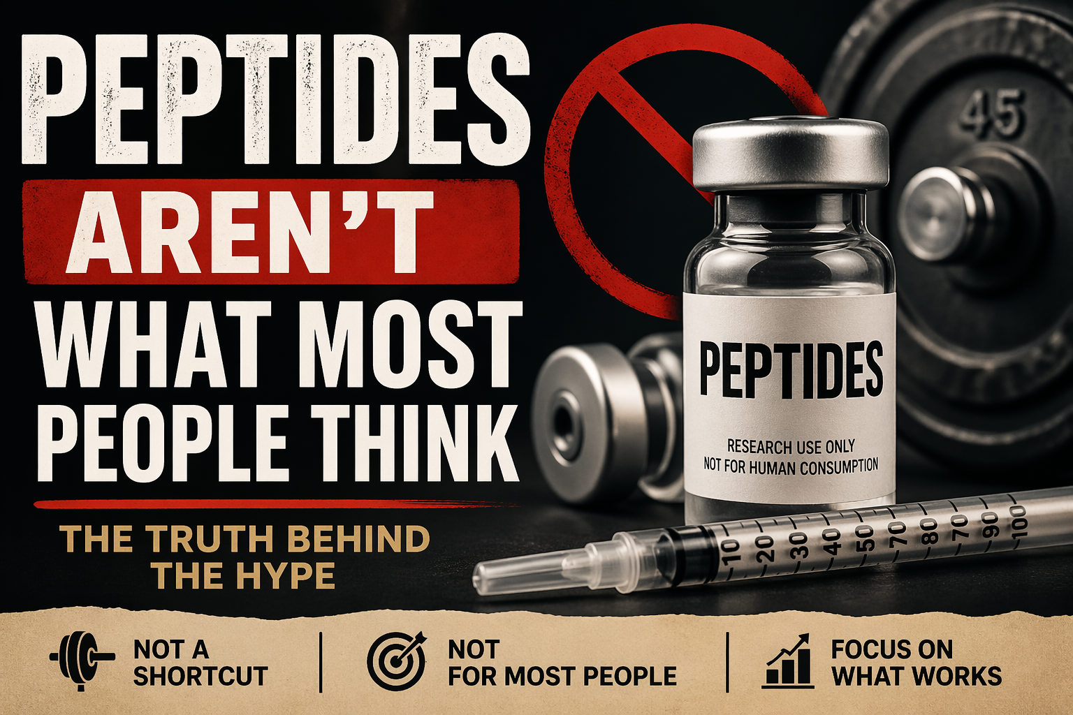 Peptides Aren’t What Most People Think They Are