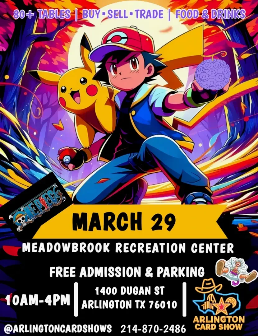 Arlington Card Show (March 29, 2026)