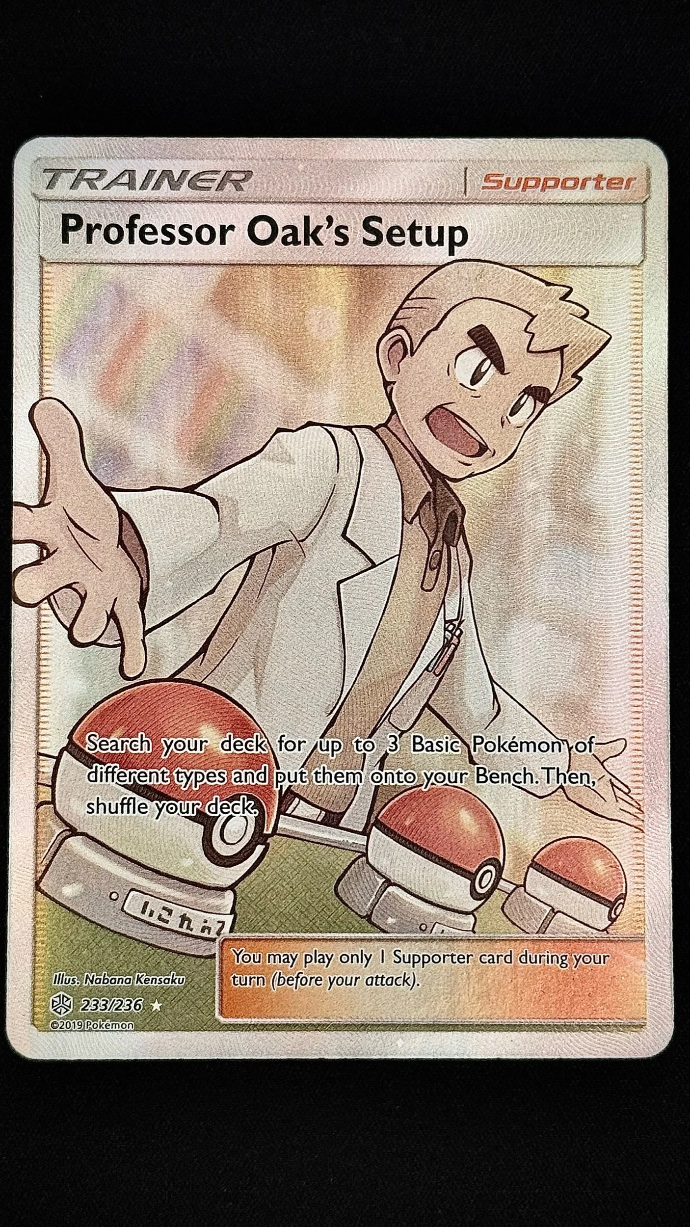 Professor Oak's Setup (Full Art)