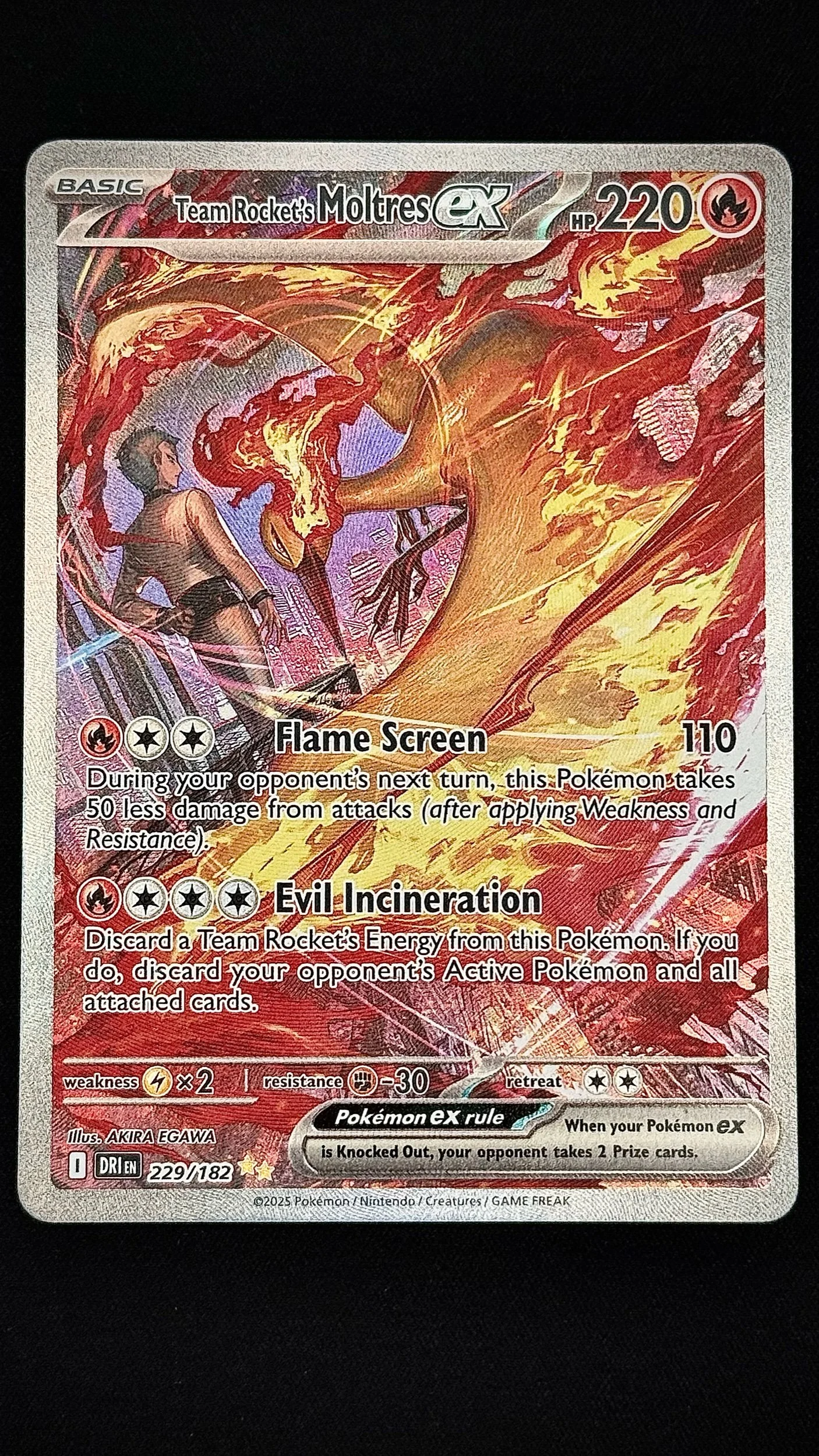 Team Rocket's Moltres EX