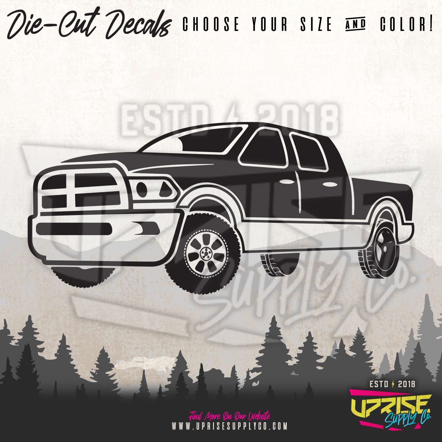 Ram 2500 // Vinyl Decals