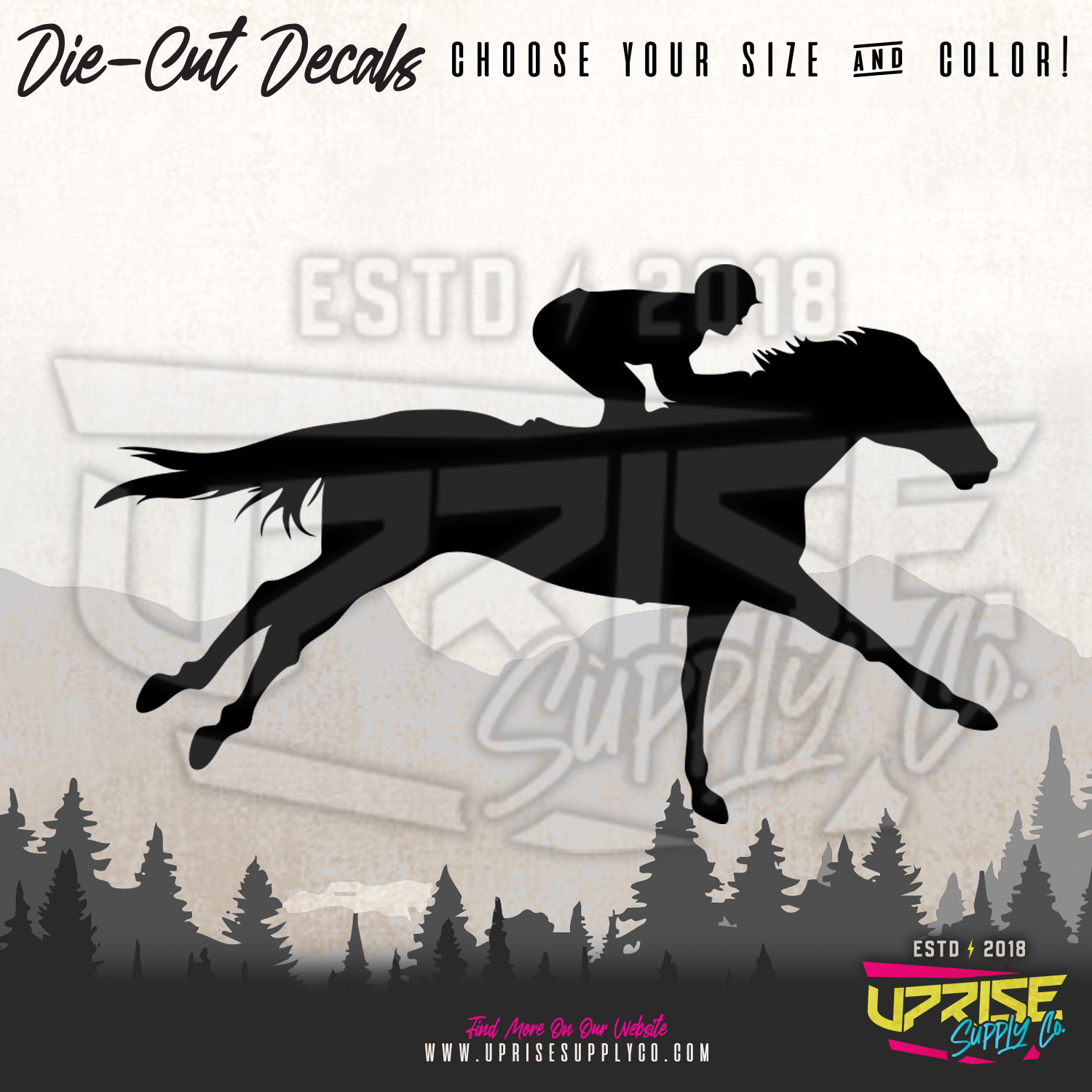 Thoroughbred // Vinyl Decals