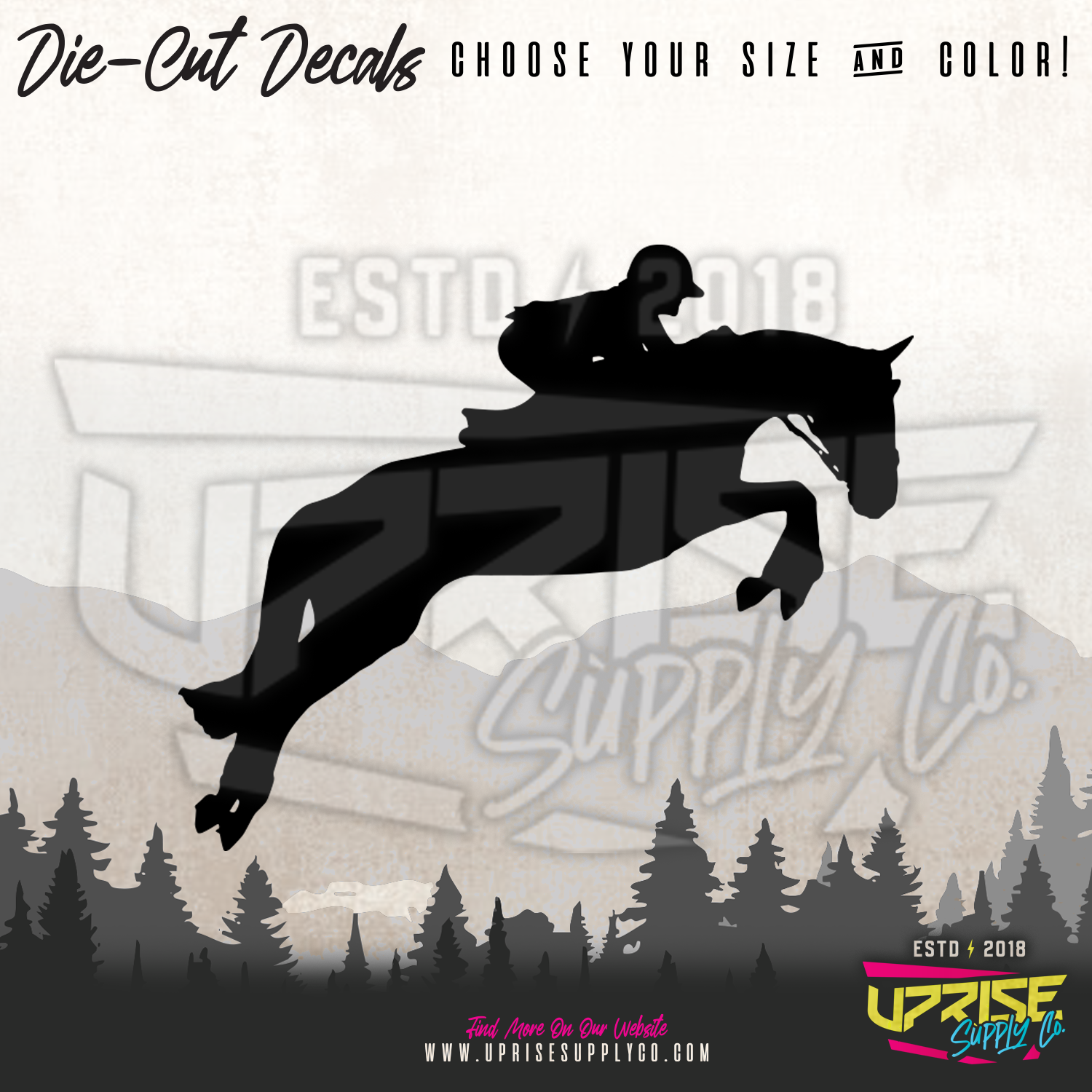 Jumper Rider // Vinyl Decals