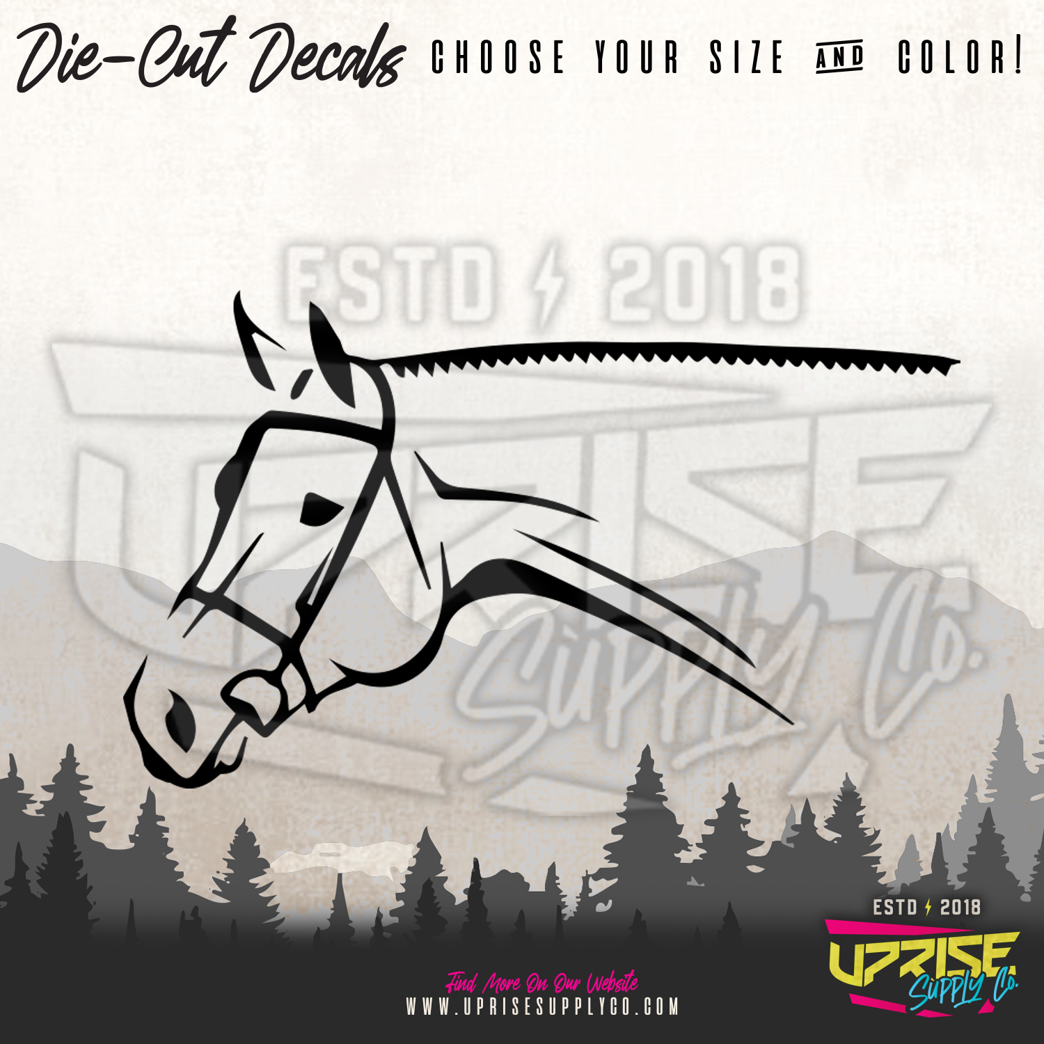 English Outline // Vinyl Decals