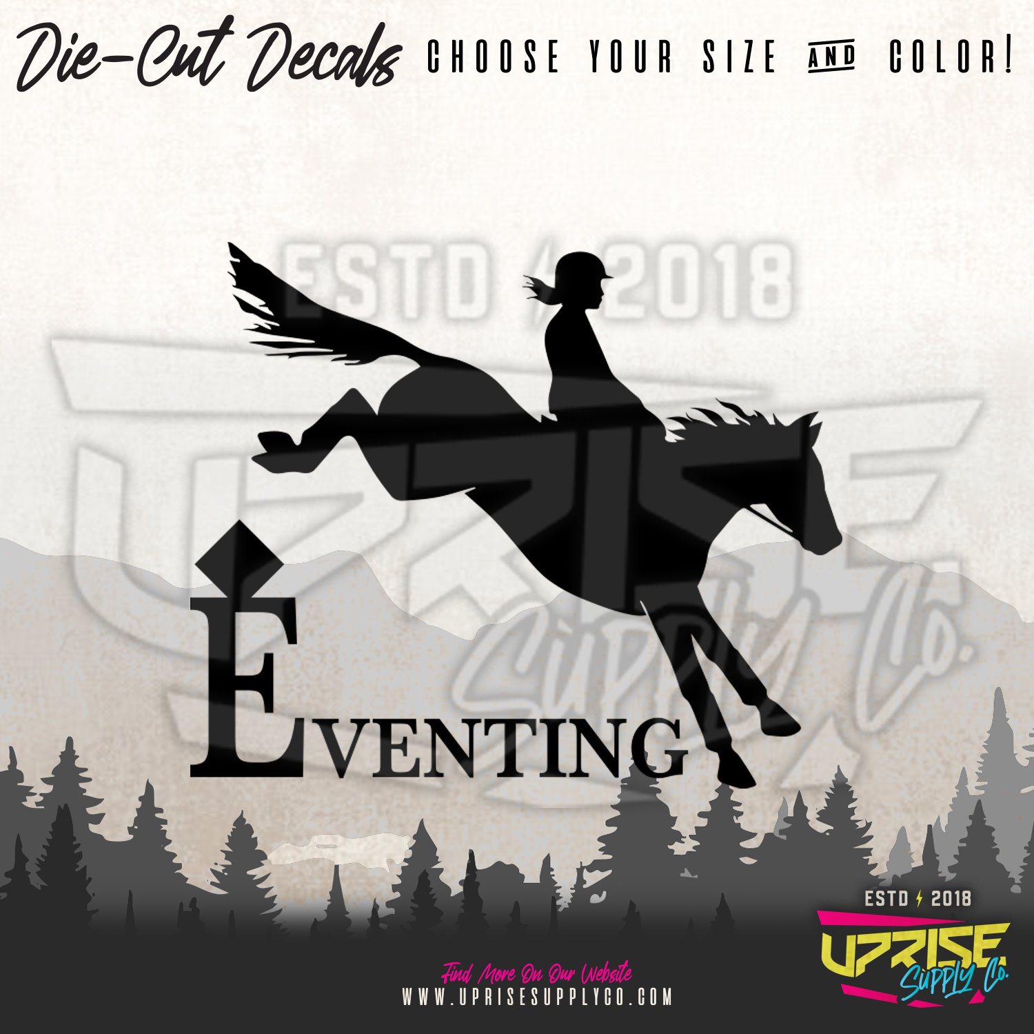 Eventing 2 // Vinyl Decals