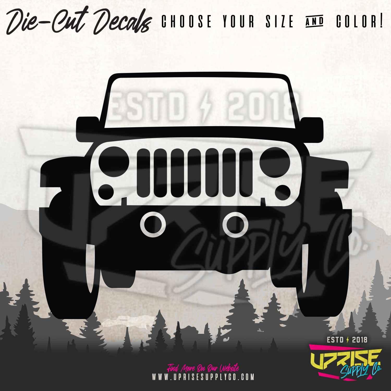 Jeep Wrangler JK // Vinyl Decals