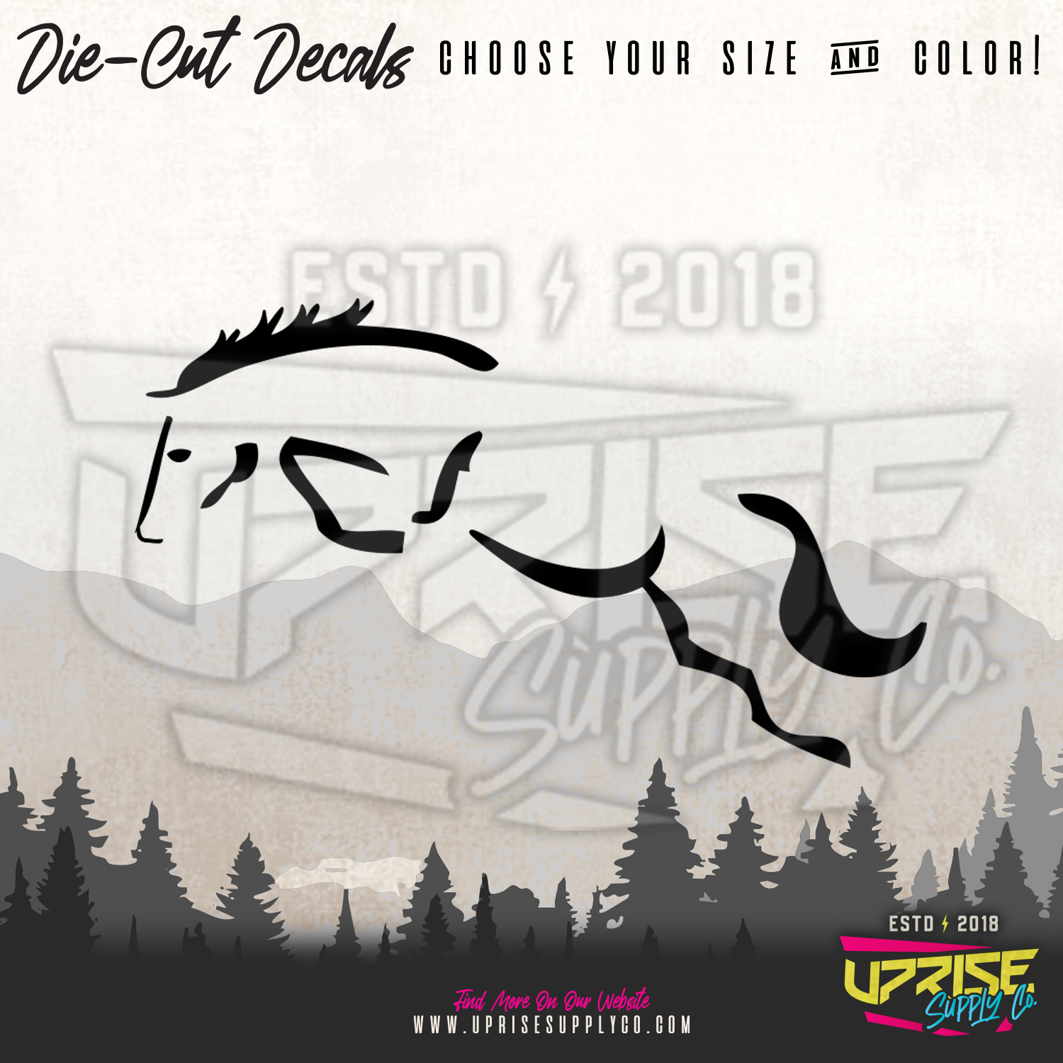 Jumper Outline // Vinyl Decals