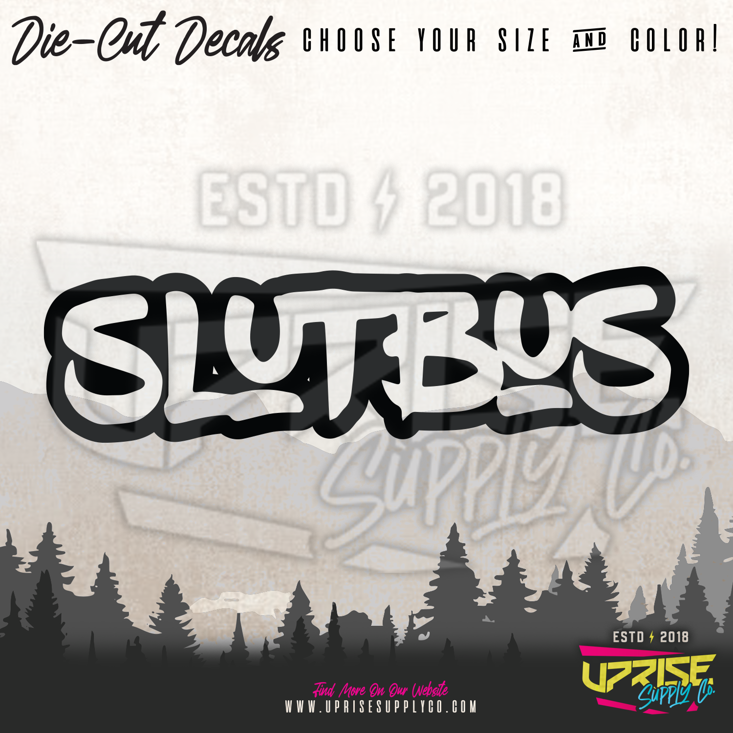 Slutbus // Vinyl Decals
