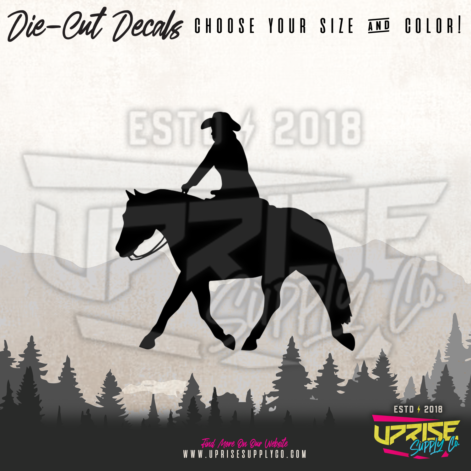 Reining 2 // Vinyl Decals