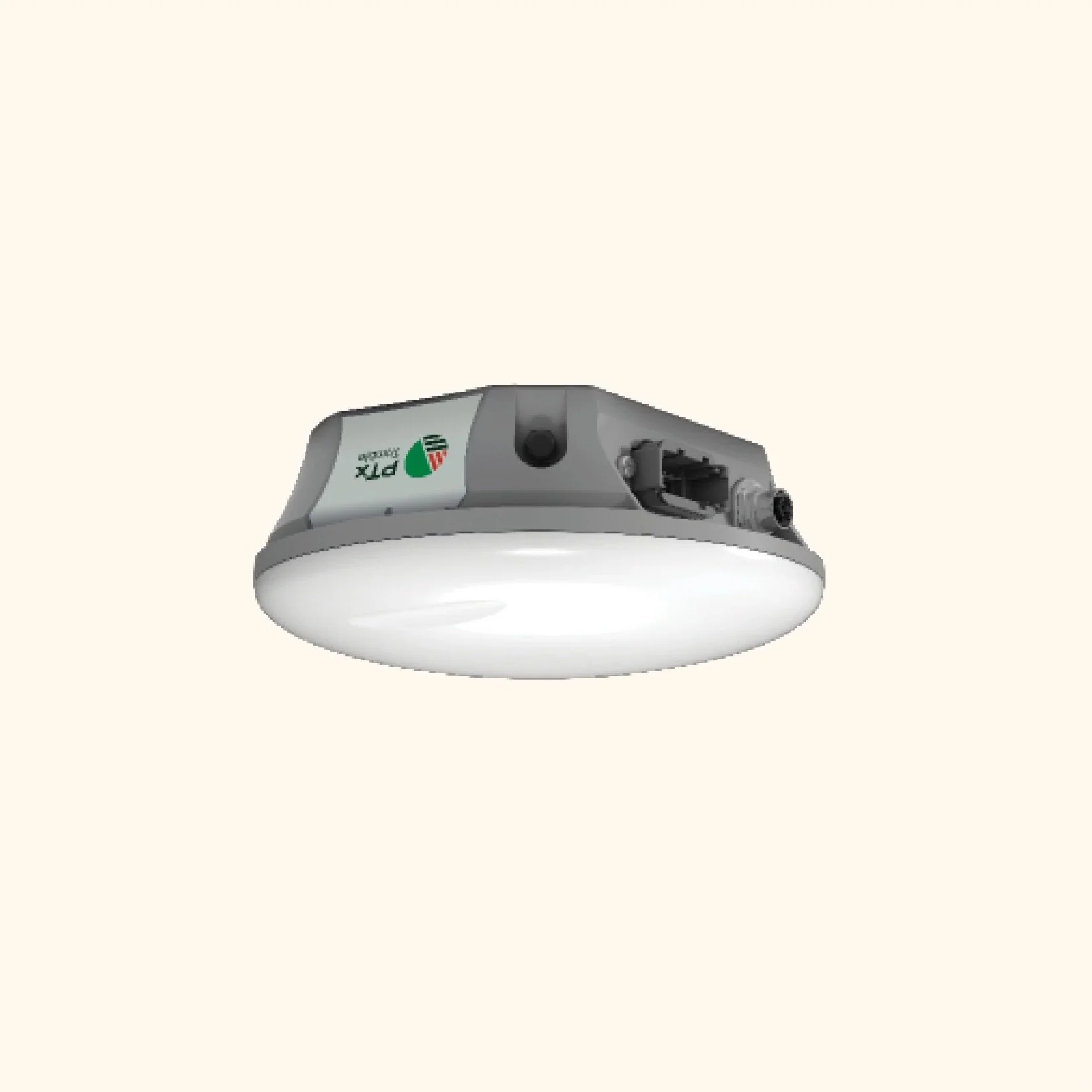 A medical device, possibly a sensor or monitor, with wiring and a label that reads '3M'