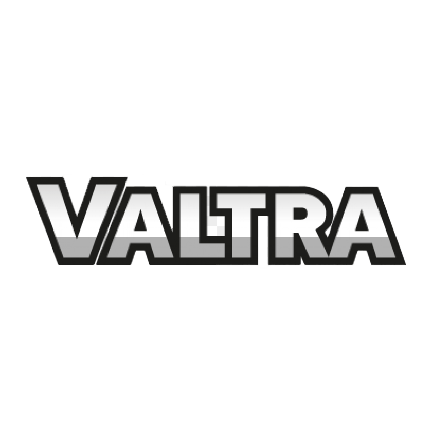 Black and white logo with the word 'VALTRA' in bold, stylized uppercase letters.