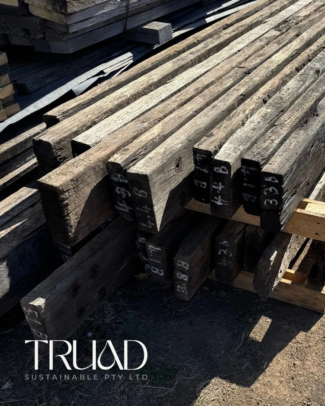Milling and machining reclaimed bridge timber in the yard.

These timbers are being carefully processed and prepared for their next life in new projects.

There&rsquo;s something pretty rewarding about taking solid old hardwood and turning it into us